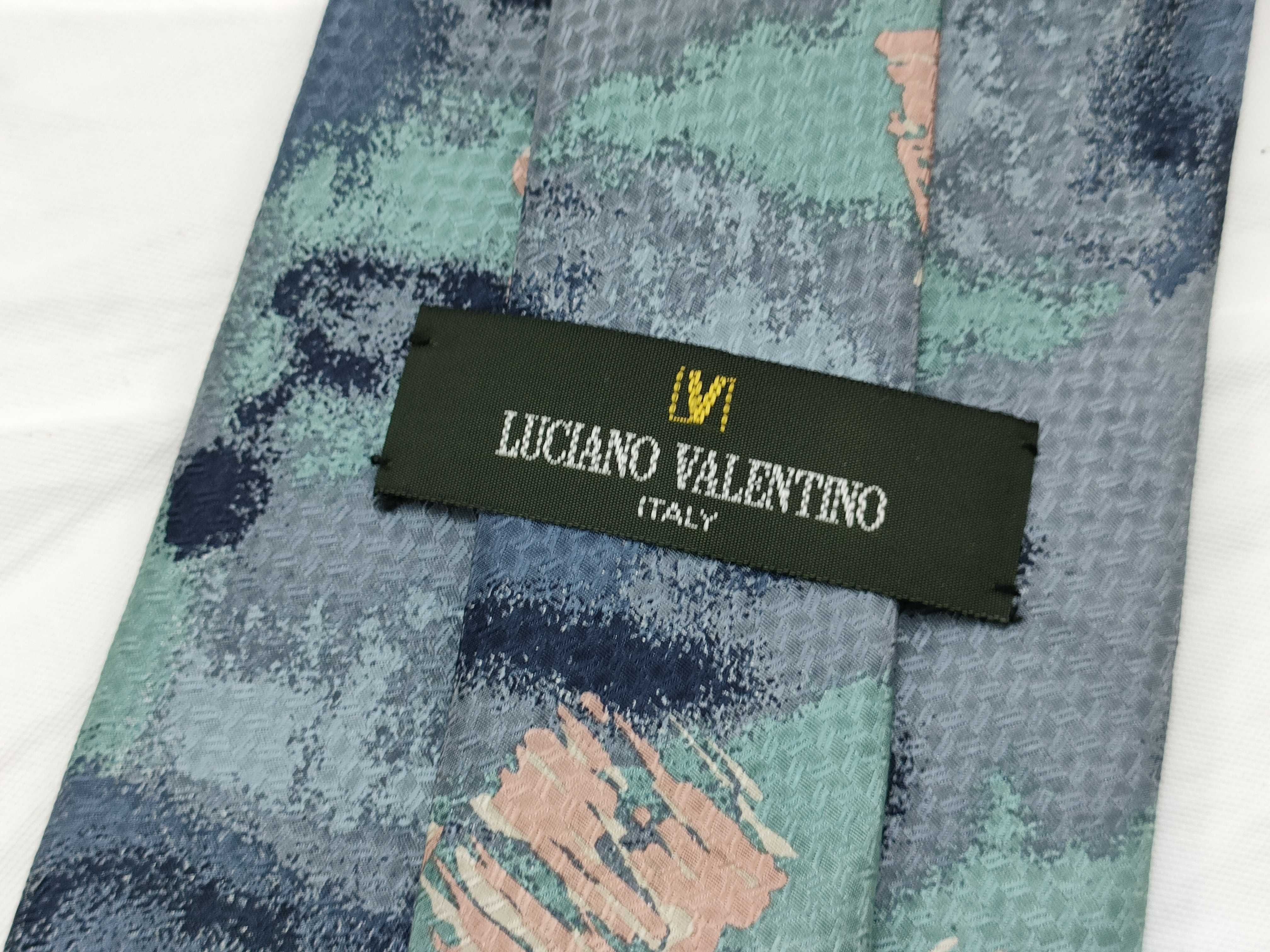 Two Luciano Valentino Silk Neckties