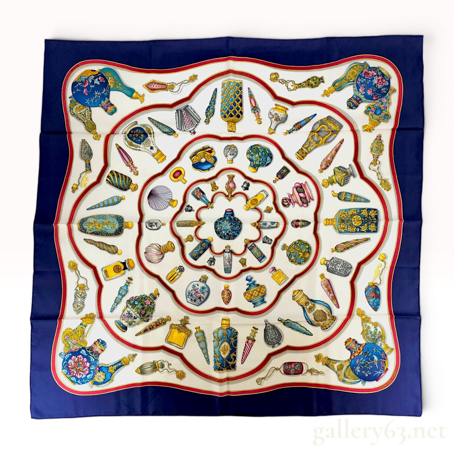 Hermes Qu'importe le flacon Silk Scarf
