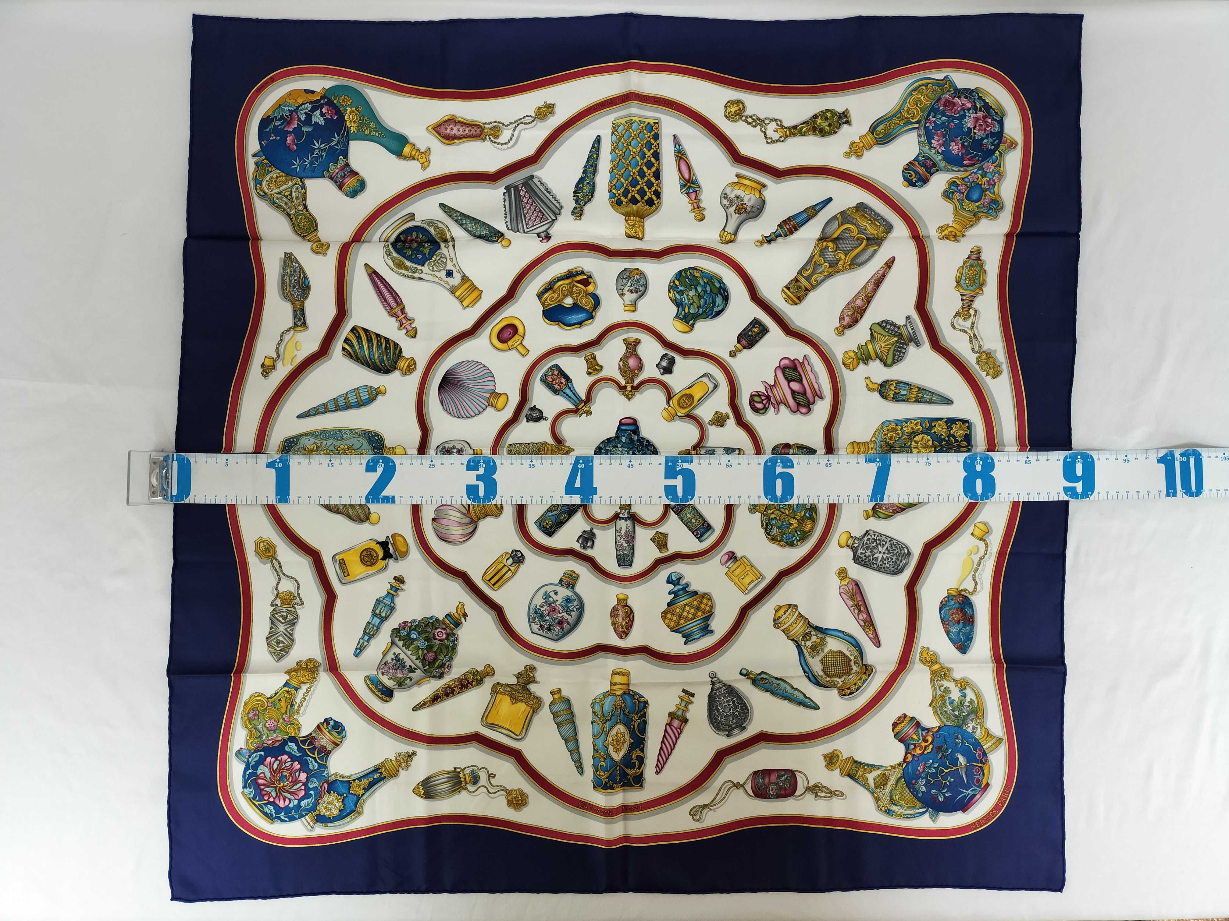 Hermes Qu'importe le flacon Silk Scarf