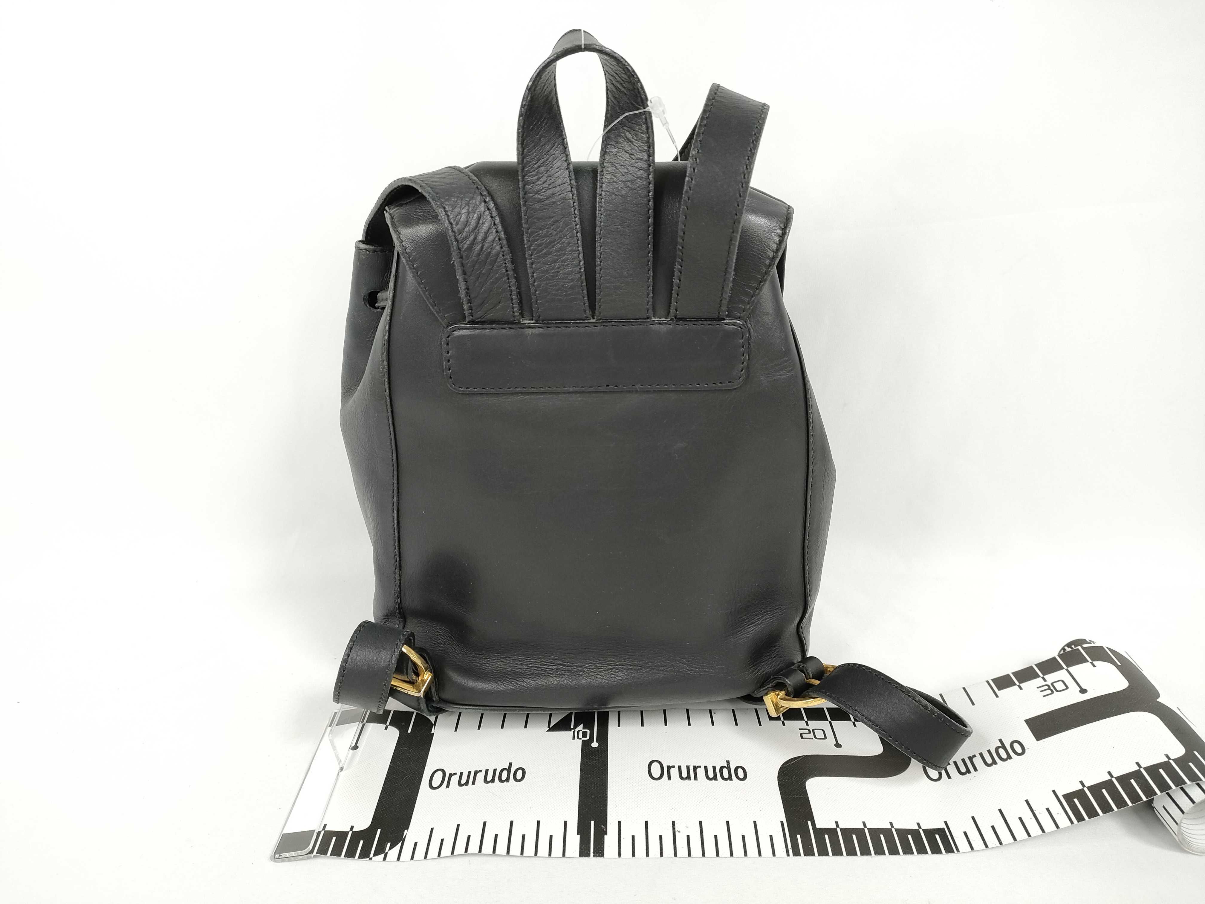 Salvatore Ferragamo Gancini Leather Backpack