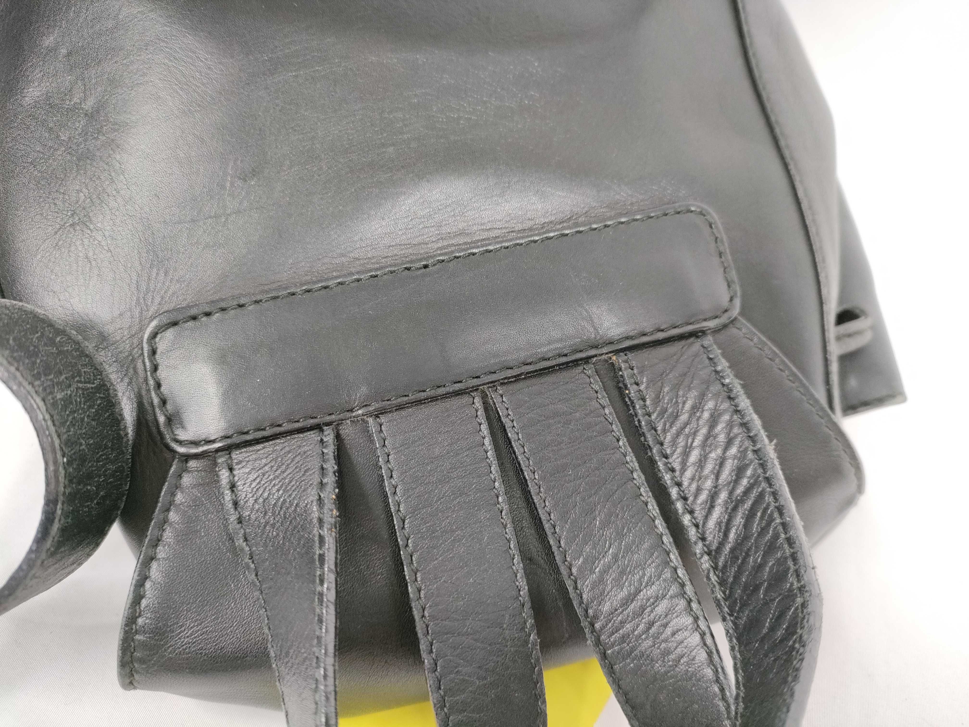 Salvatore Ferragamo Gancini Leather Backpack