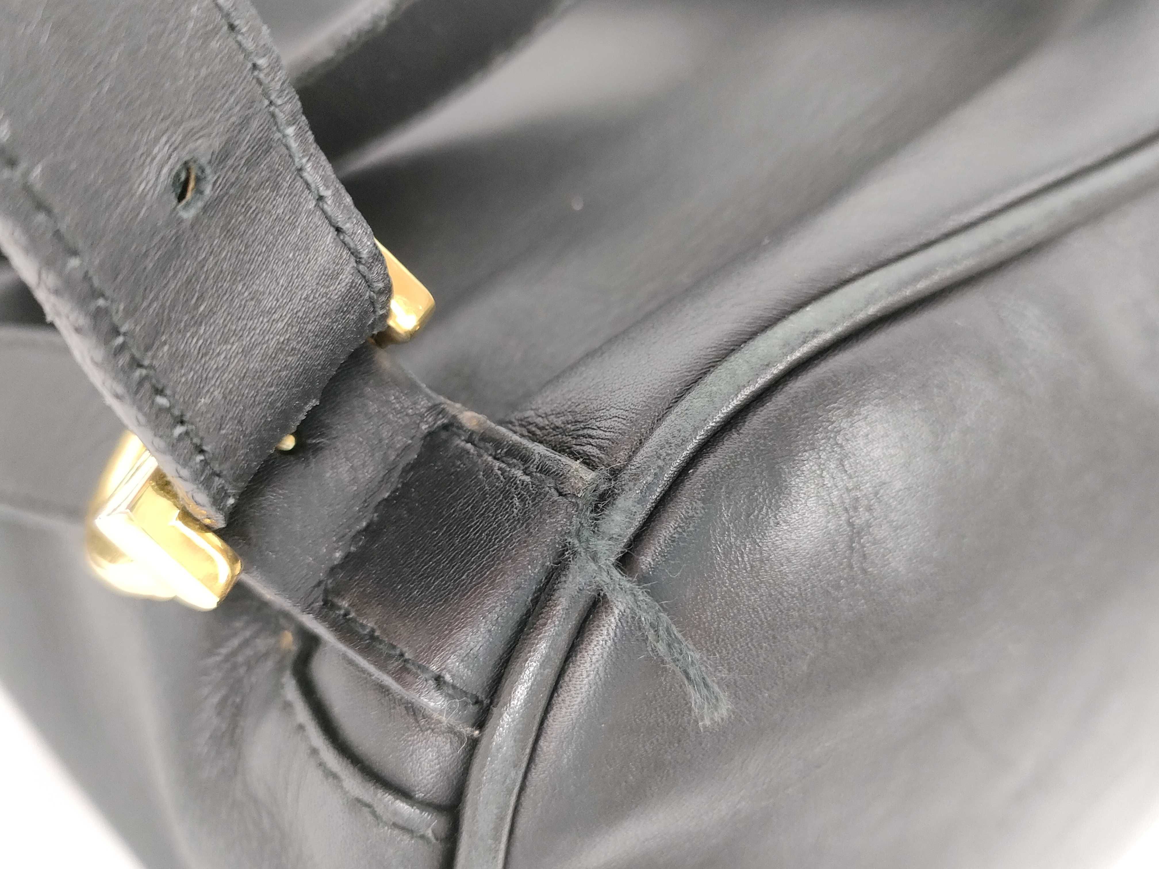 Salvatore Ferragamo Gancini Leather Backpack