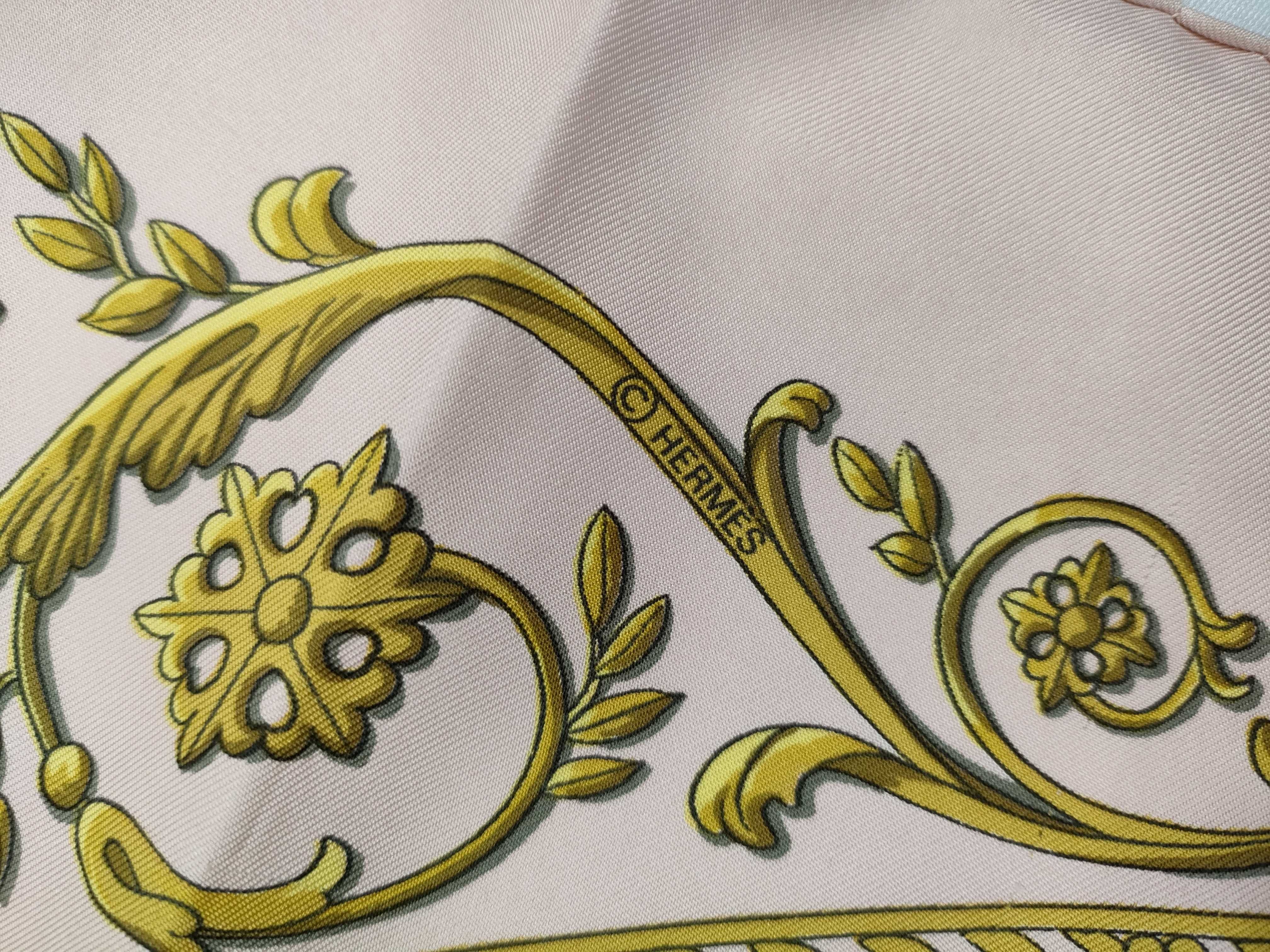 Hermes La Promenade de Longchamps Silk Scarf by Philippe Ledoux