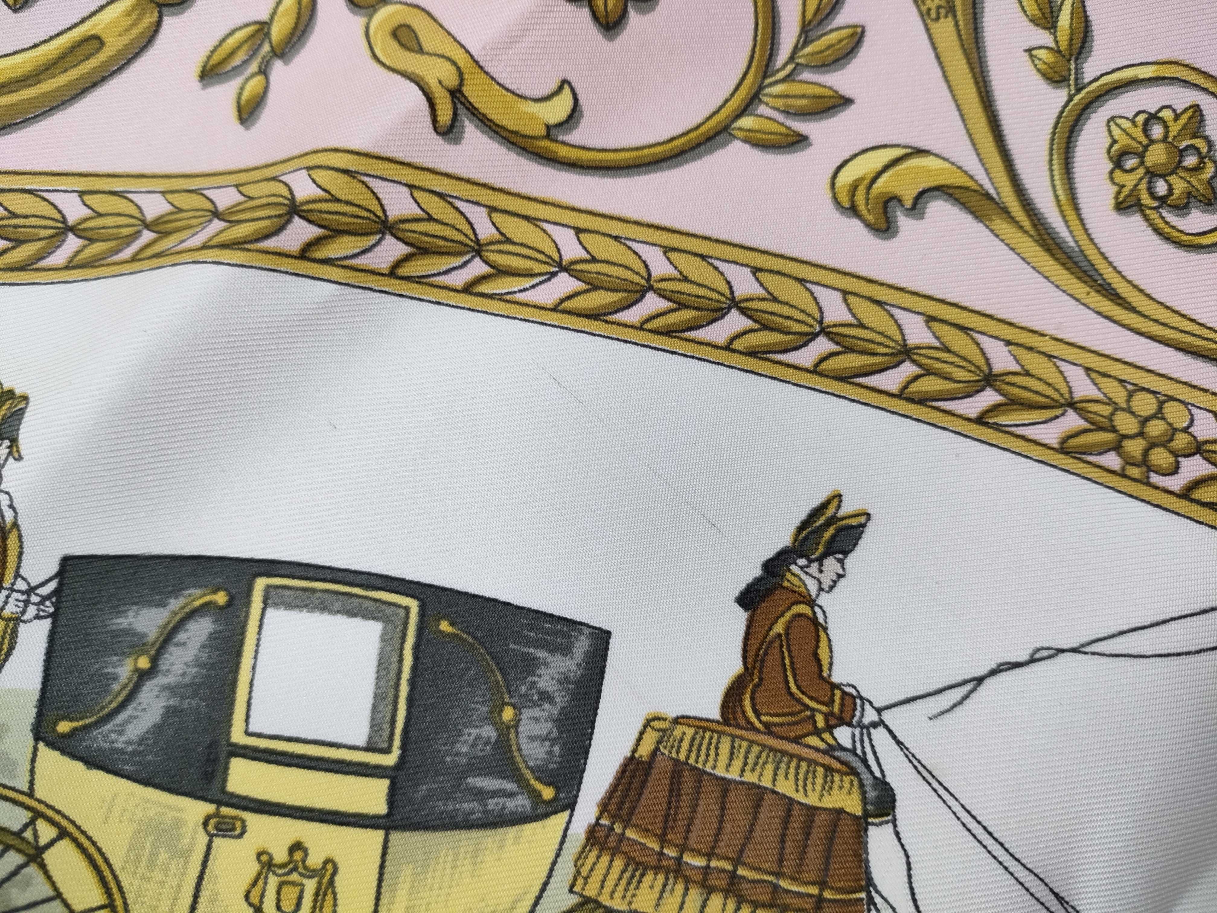 Hermes La Promenade de Longchamps Silk Scarf by Philippe Ledoux