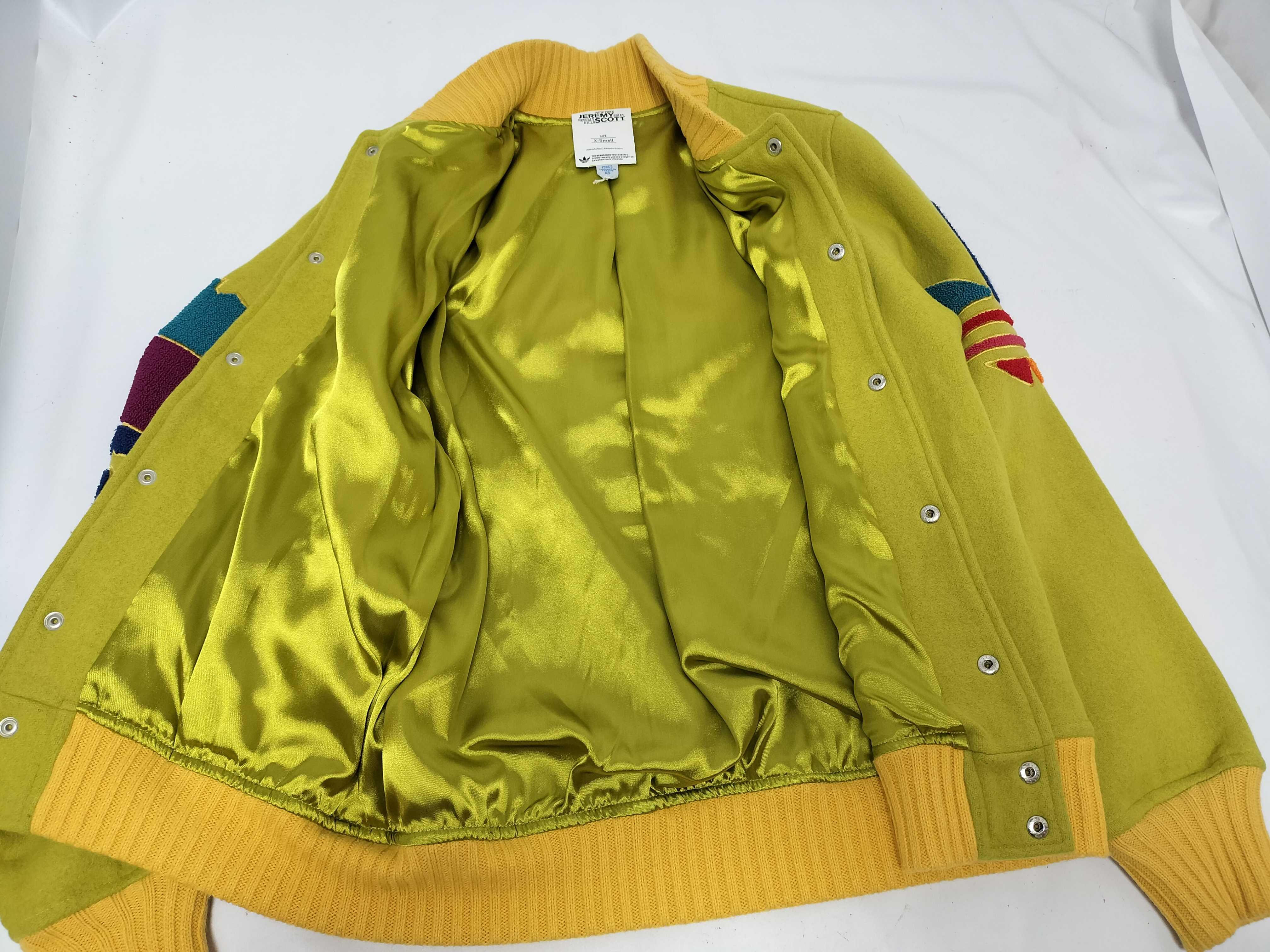 Adidas x Jeremy Scott Globe Varsity Jacket