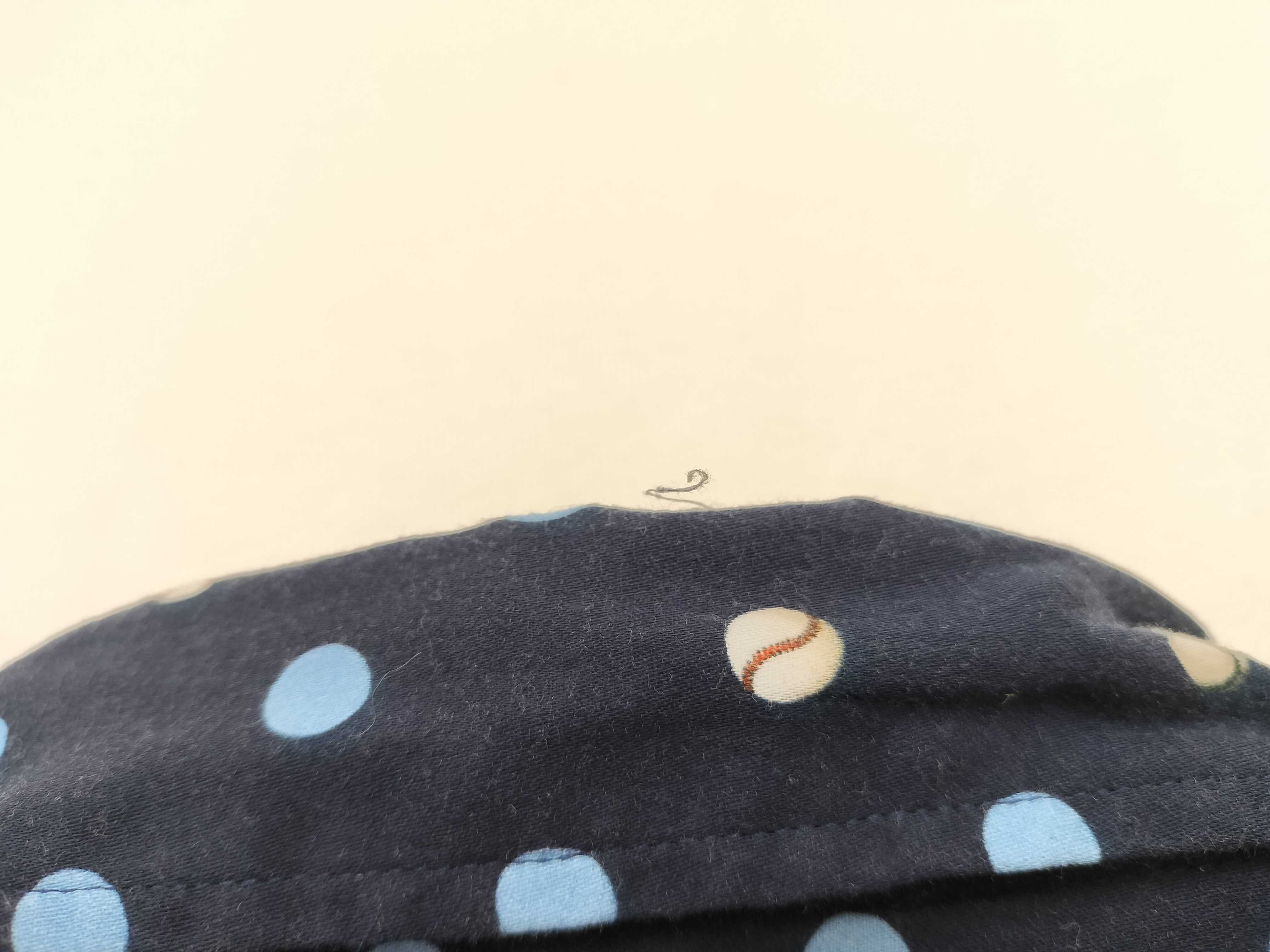 Etro Men's Short-Sleeved Cotton Shirt with Baseball and Polka Dot Motif