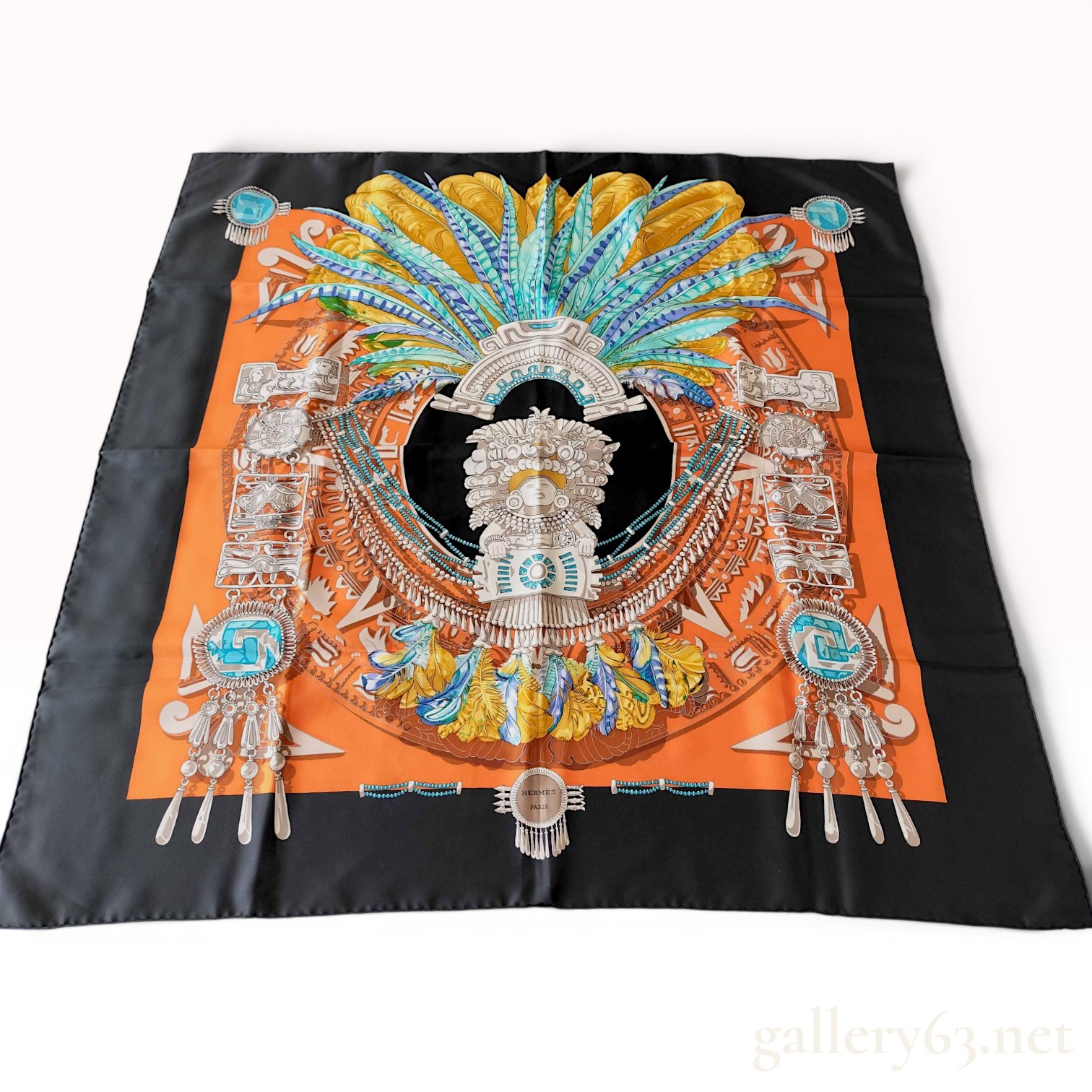 Hermes Mexique Silk Scarf