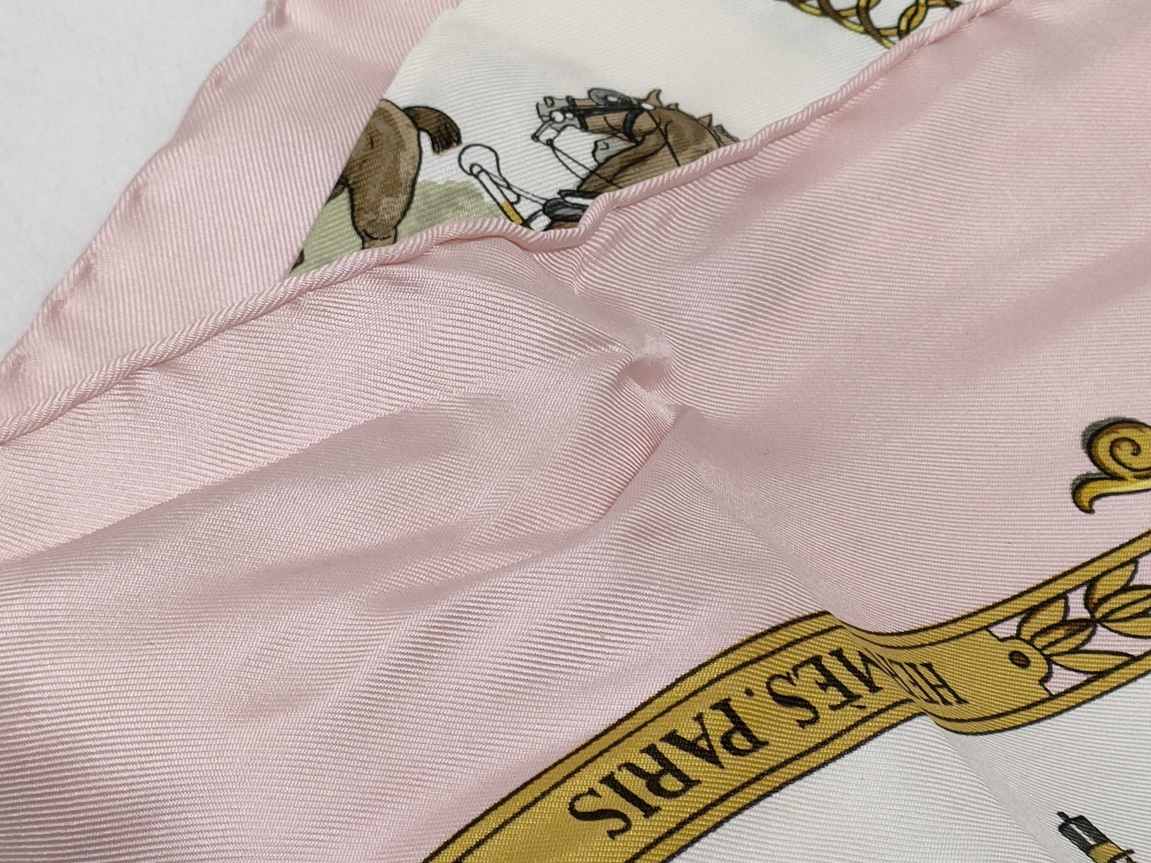 Hermes La Promenade de Longchamps Silk Scarf by Philippe Ledoux