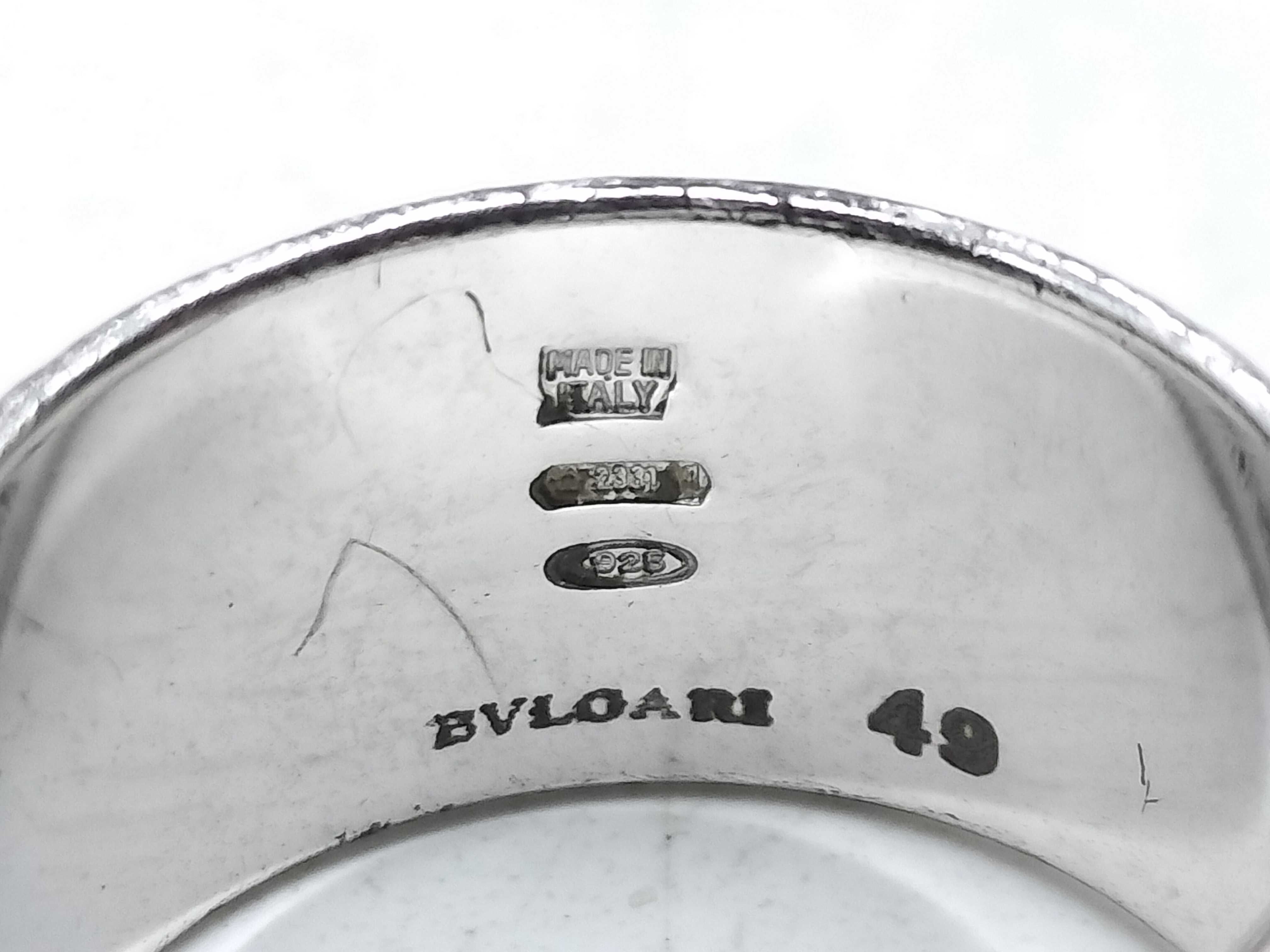 Bvlgari Save the Children Sterling Silver Ring, size 5