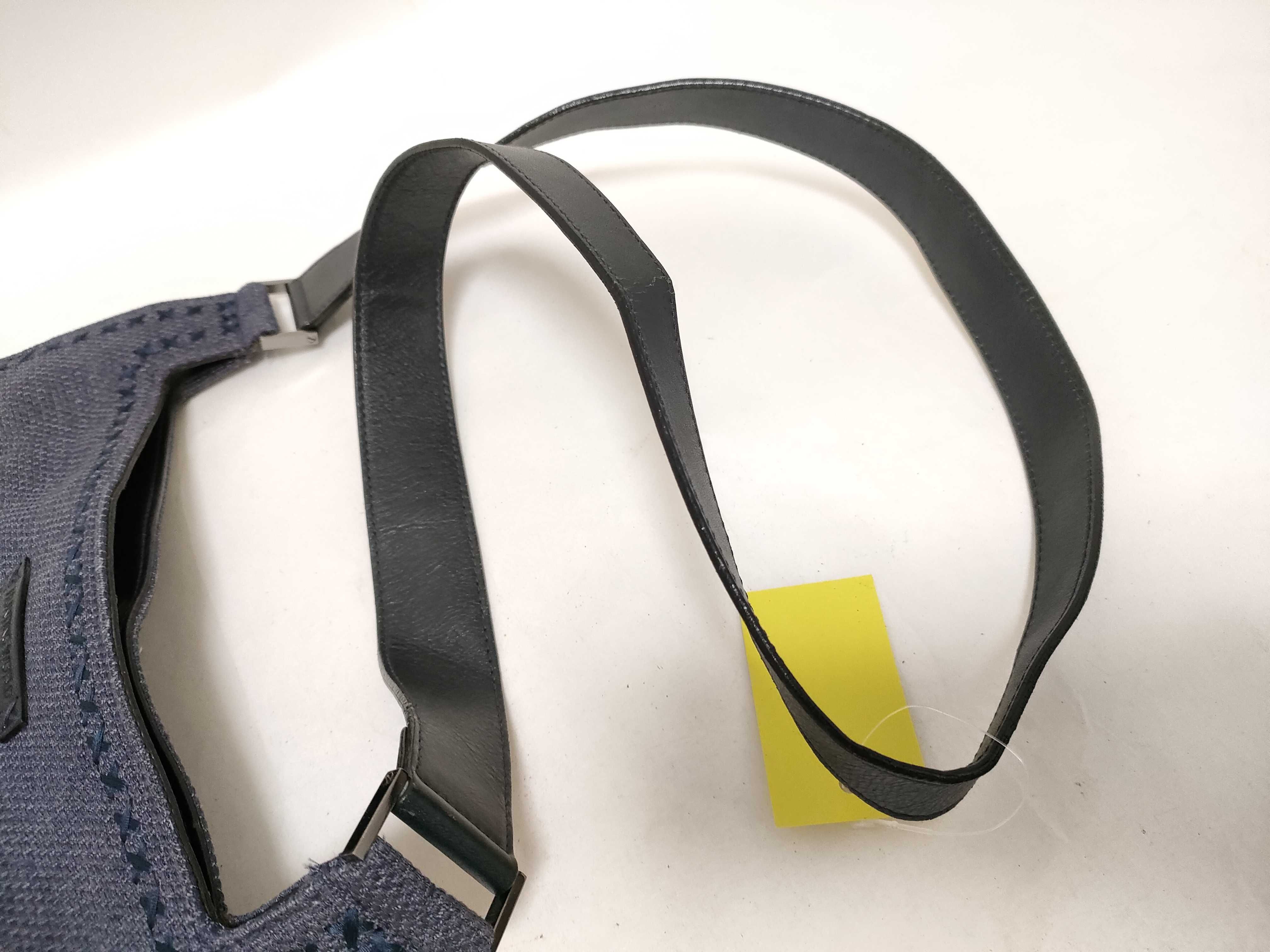 Hunting World Mixed Media Textile and Leather Crossbody Bag