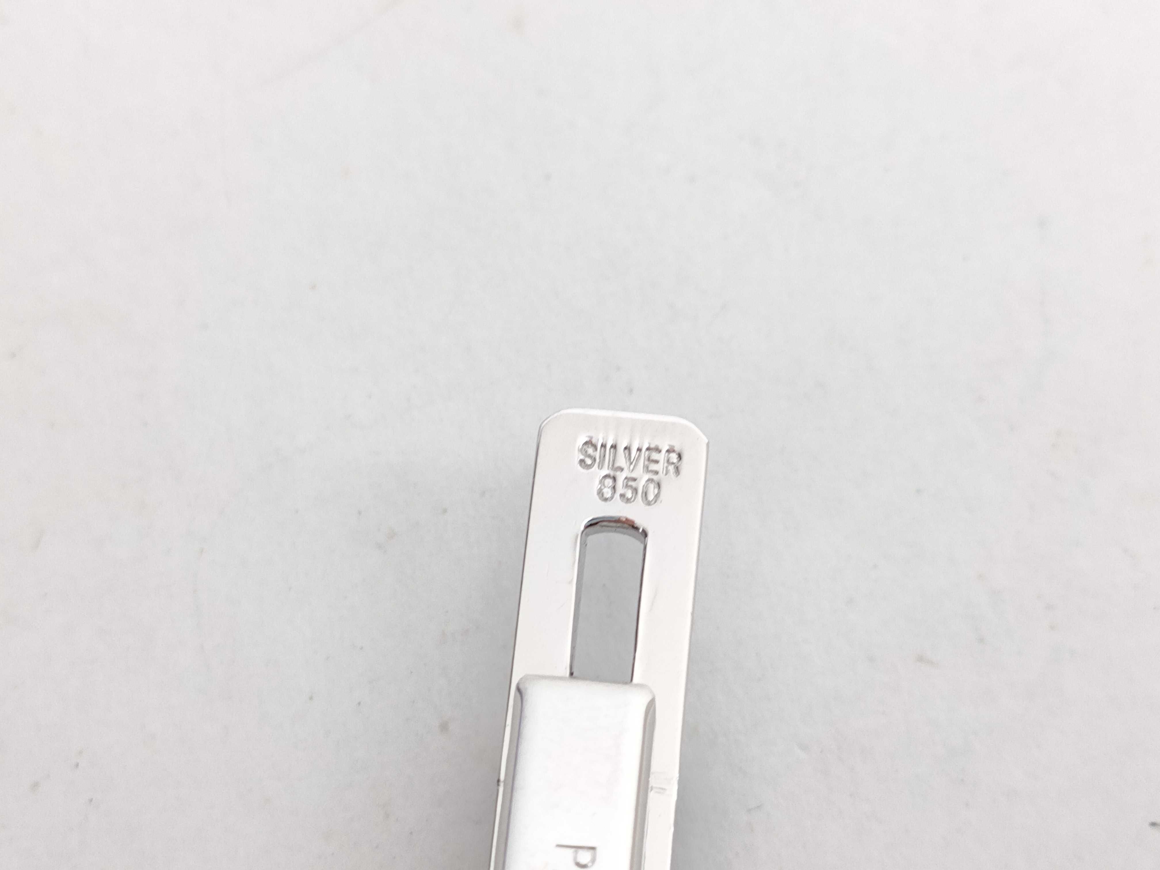 Sterling Silver Engraved Cufflinks and Tie Pins Estate Lot, Approx. 35g