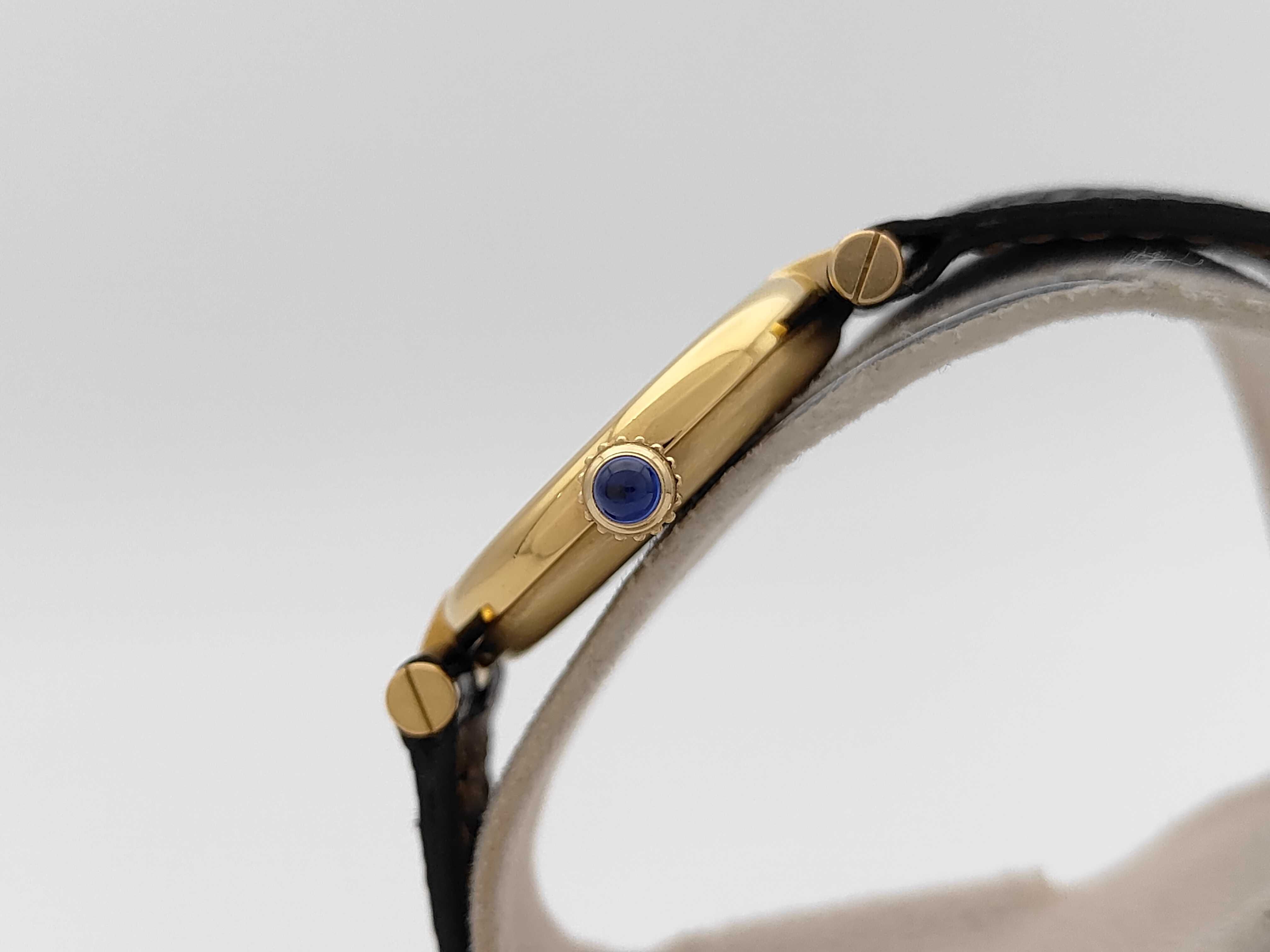 Must de Cartier Vendome Vermeil Quartz Wristwatch Reference 590004