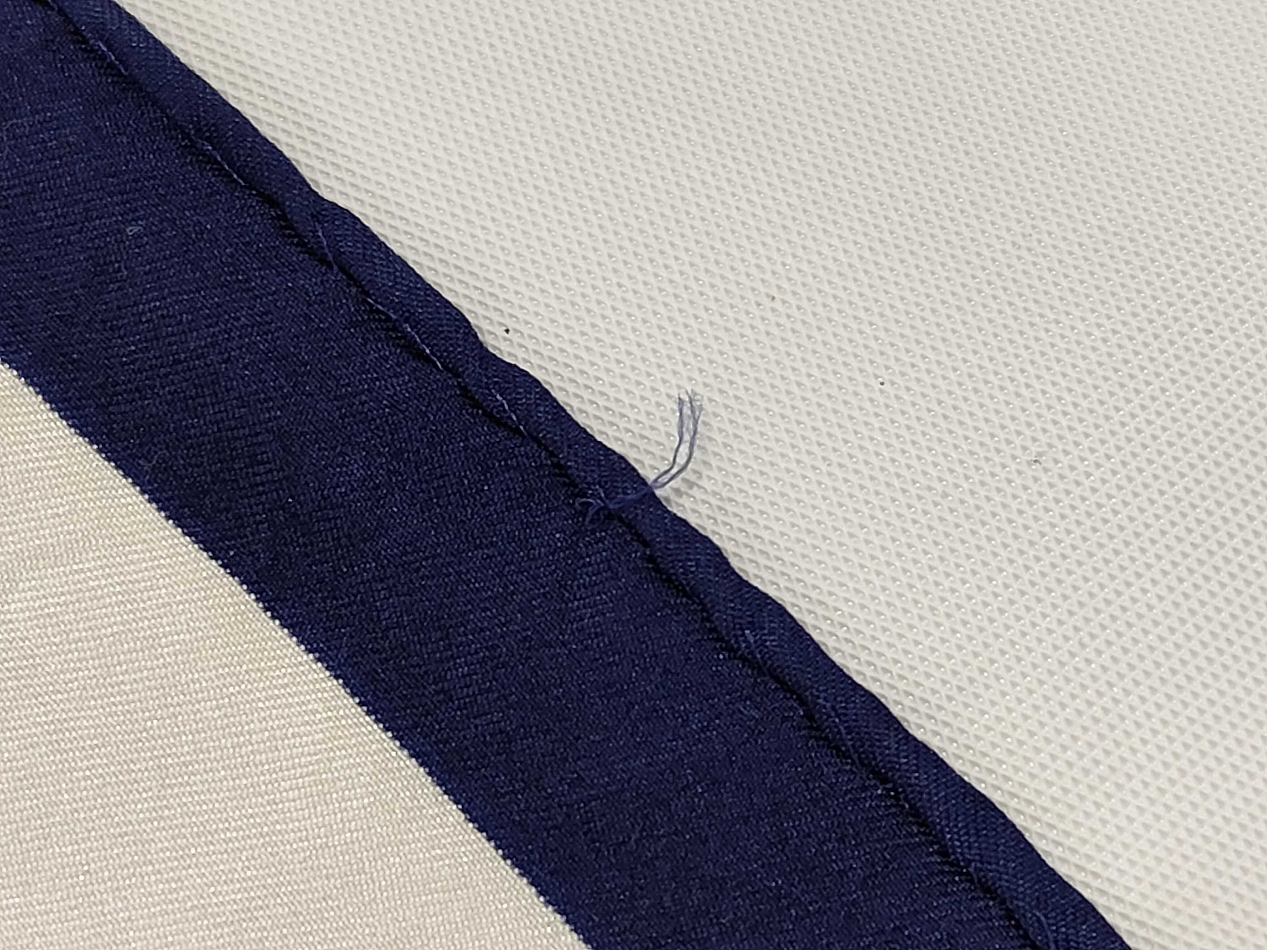 Yves Saint Laurent Vintage Striped Silk Scarf