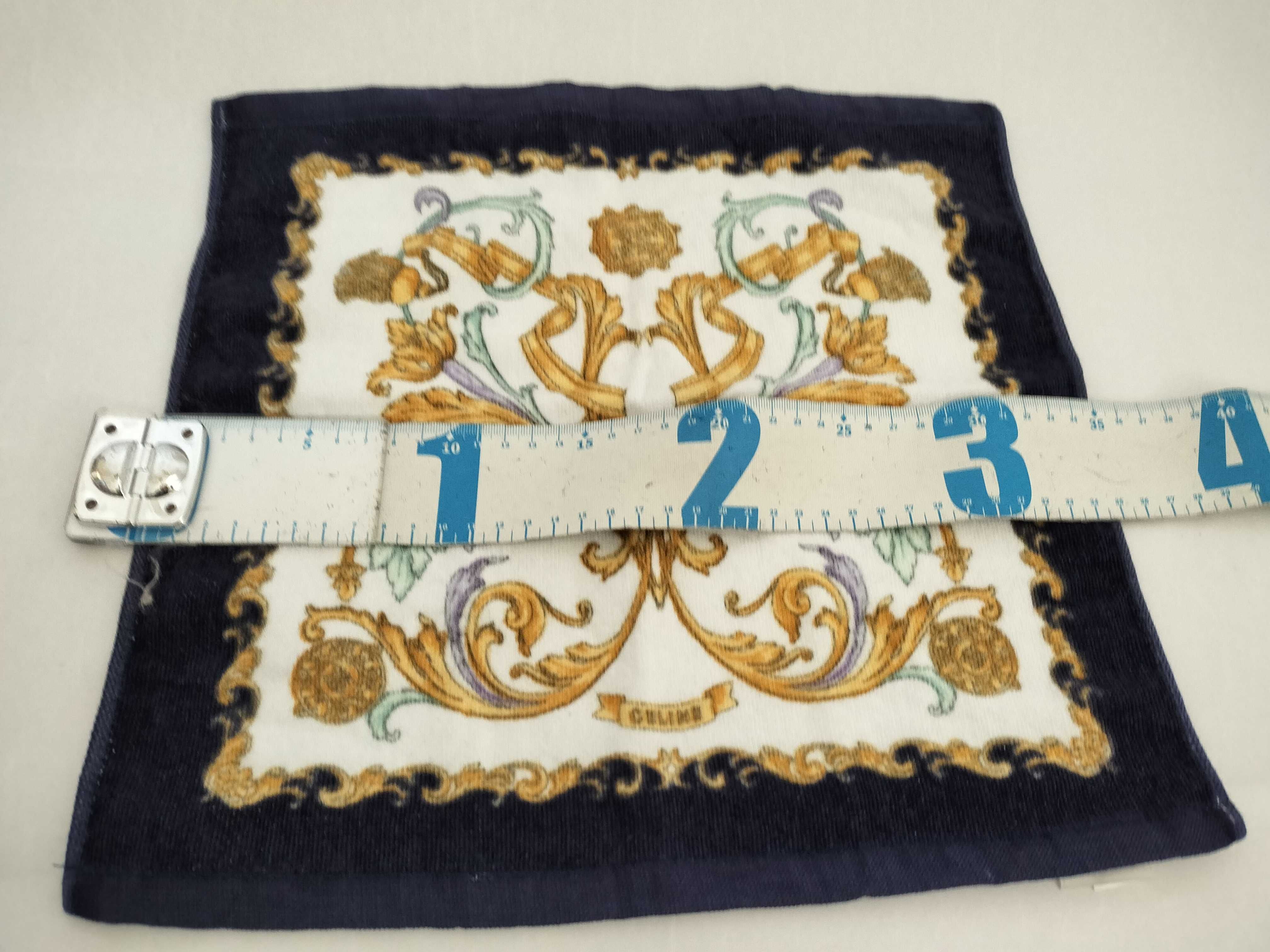 A Set of Four Celine Designer Hand Towels