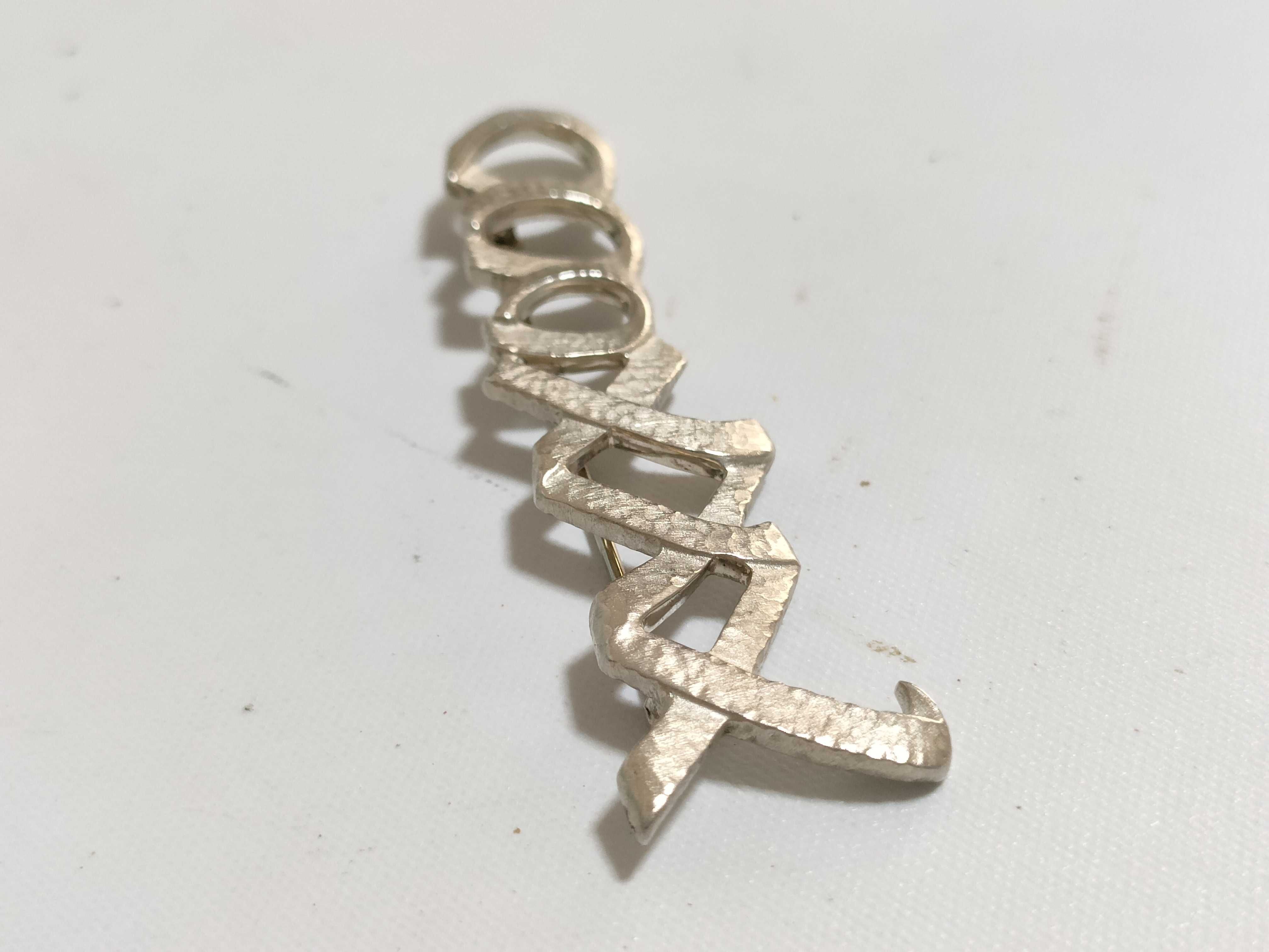 Tiffany & Co. Paloma Picasso Sterling Silver Hugs and Kisses Brooch+J187