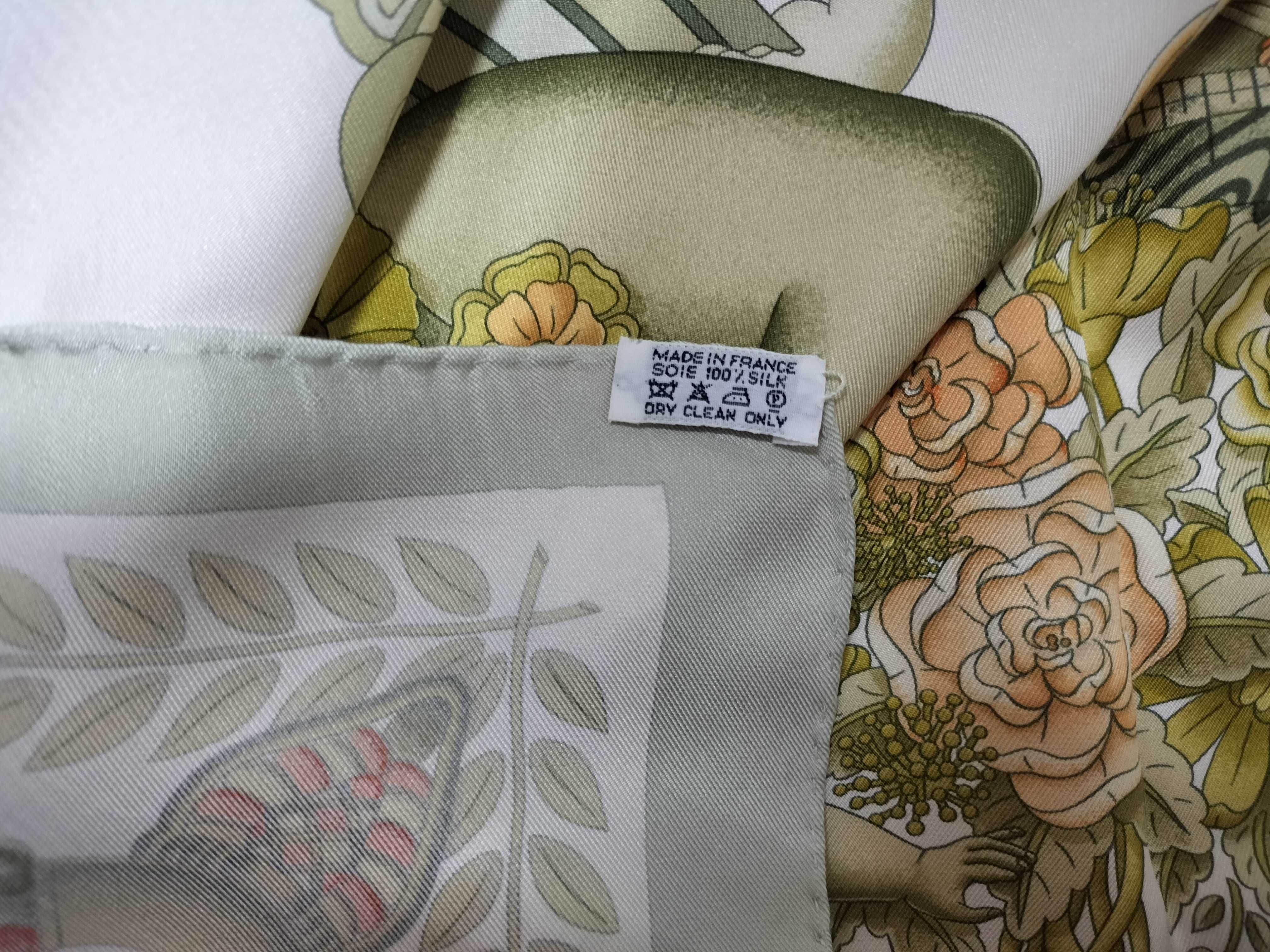 Hermes Le Matin Neuf Silk Twill Scarf