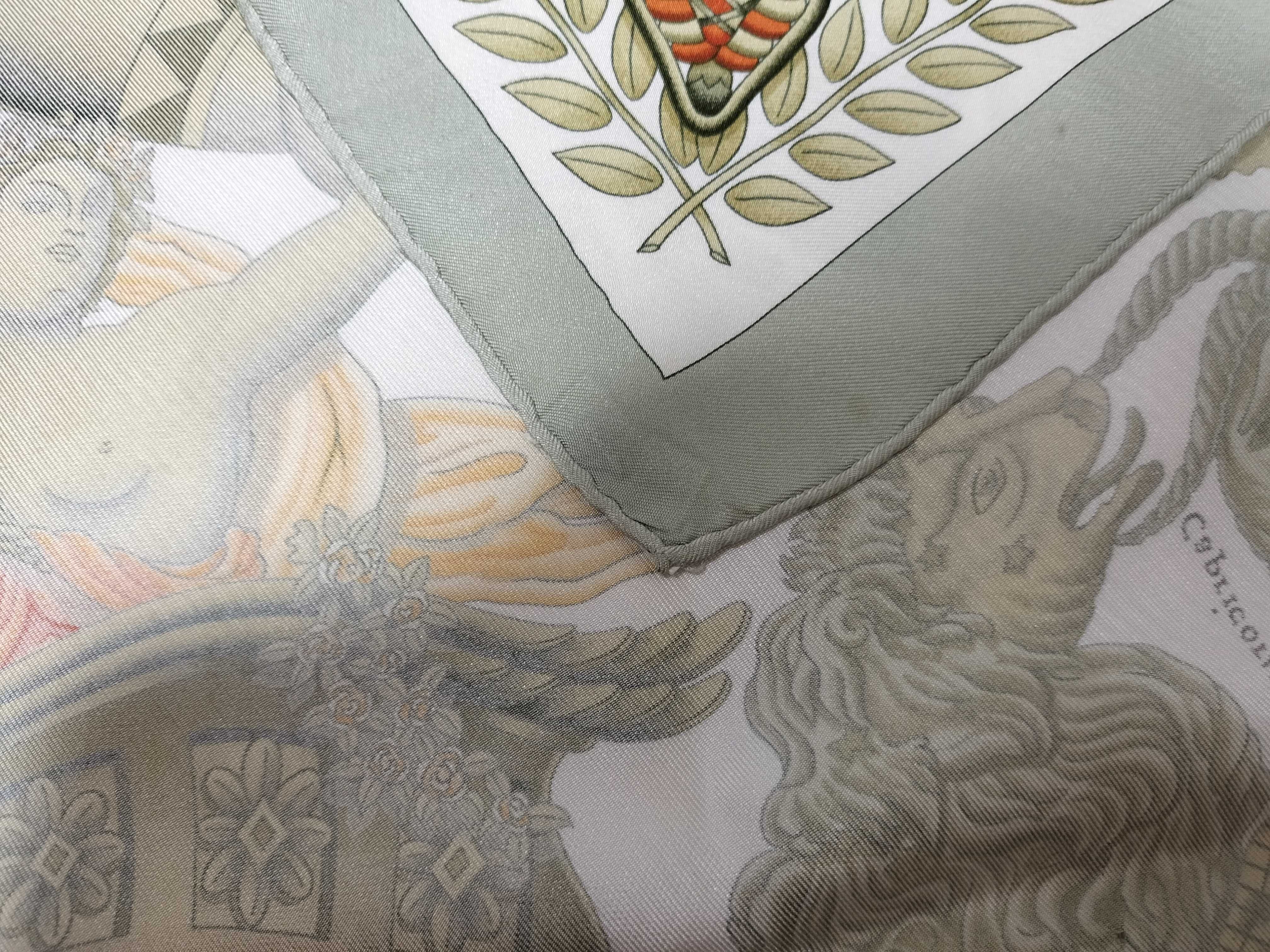 Hermes Le Matin Neuf Silk Twill Scarf