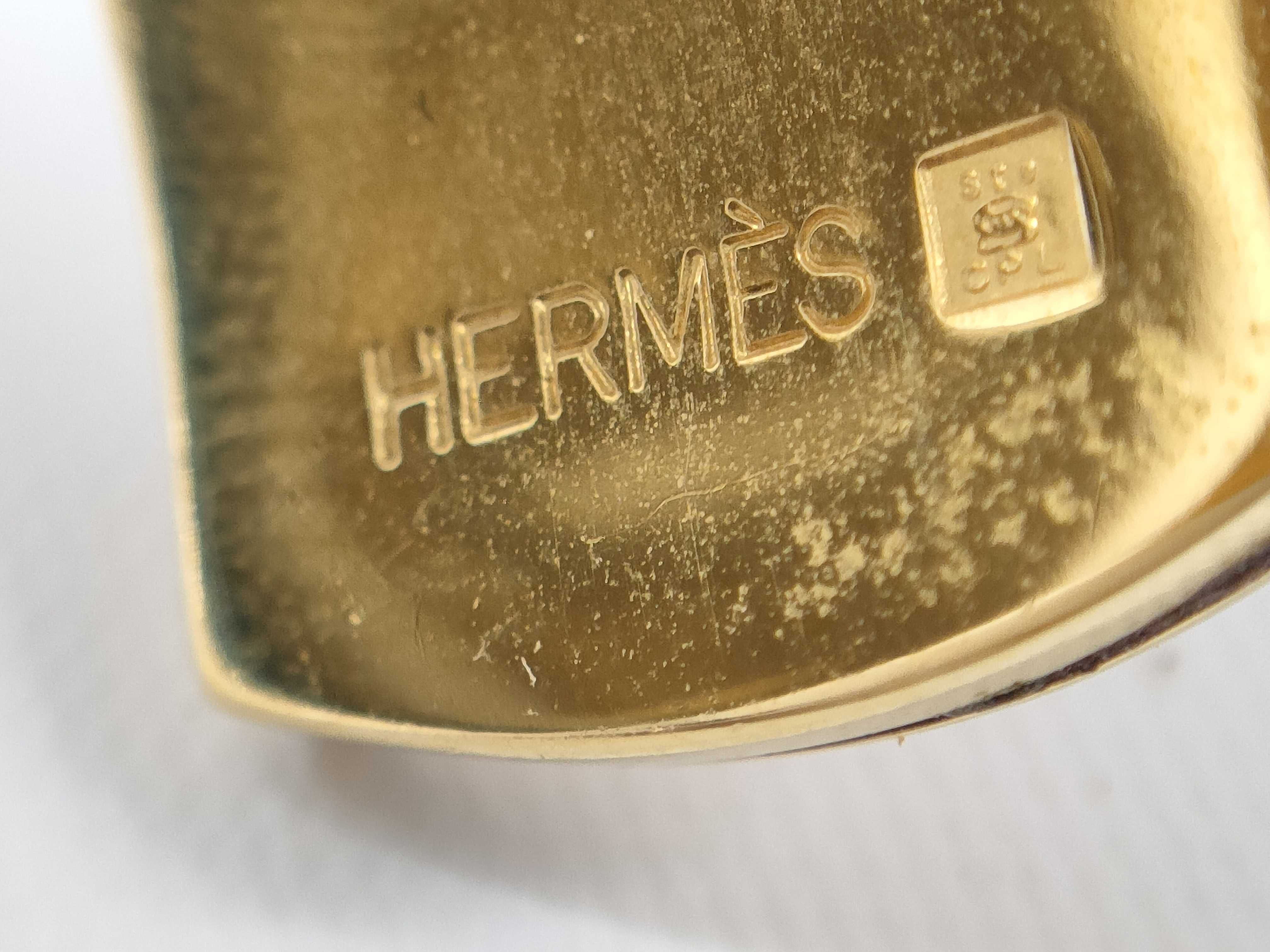Hermes Kelly Dog Exotic Skin Cuff Bracelet