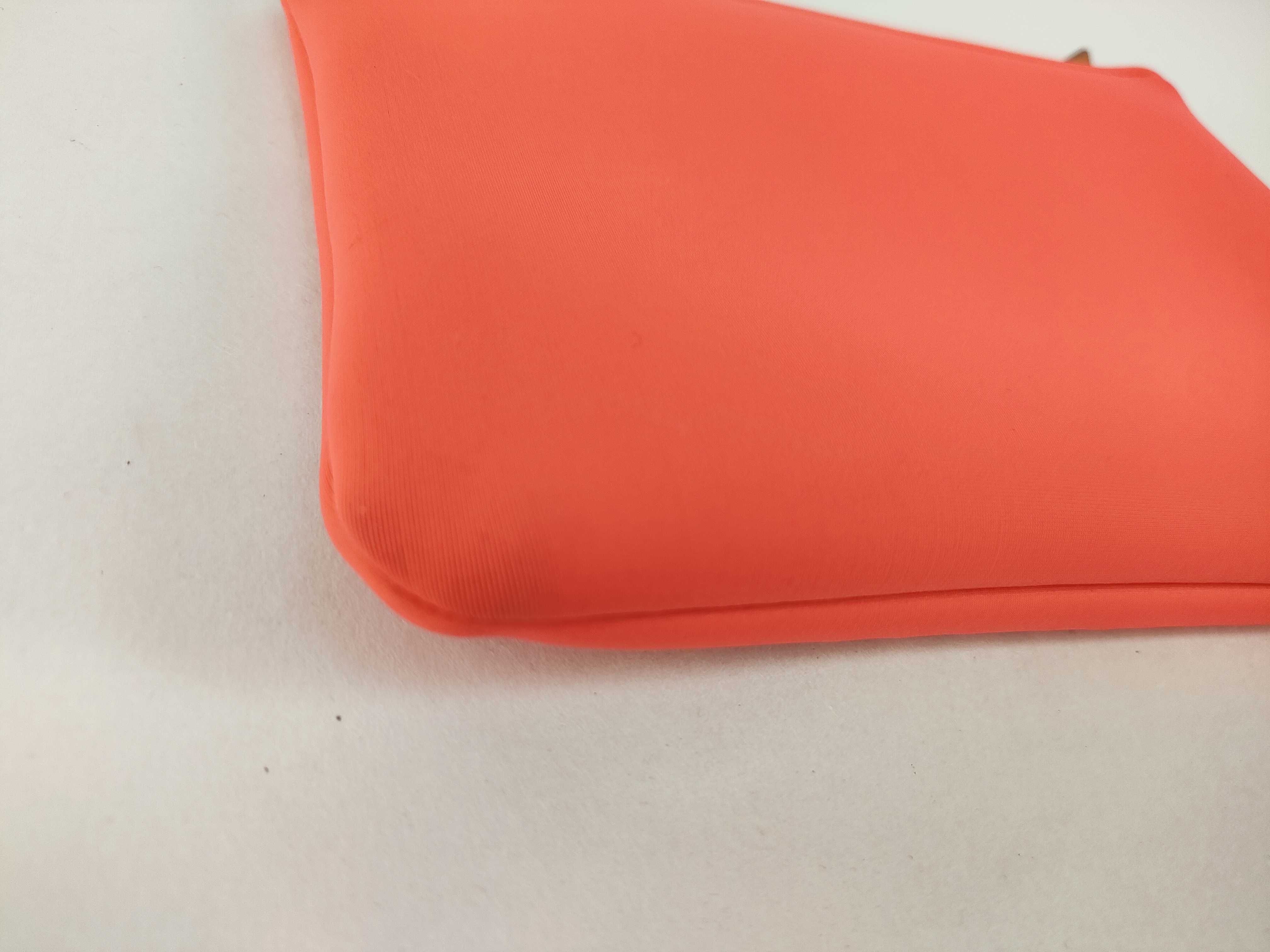 Hermes Orange Neoprene Neobain Waves Pouch PM