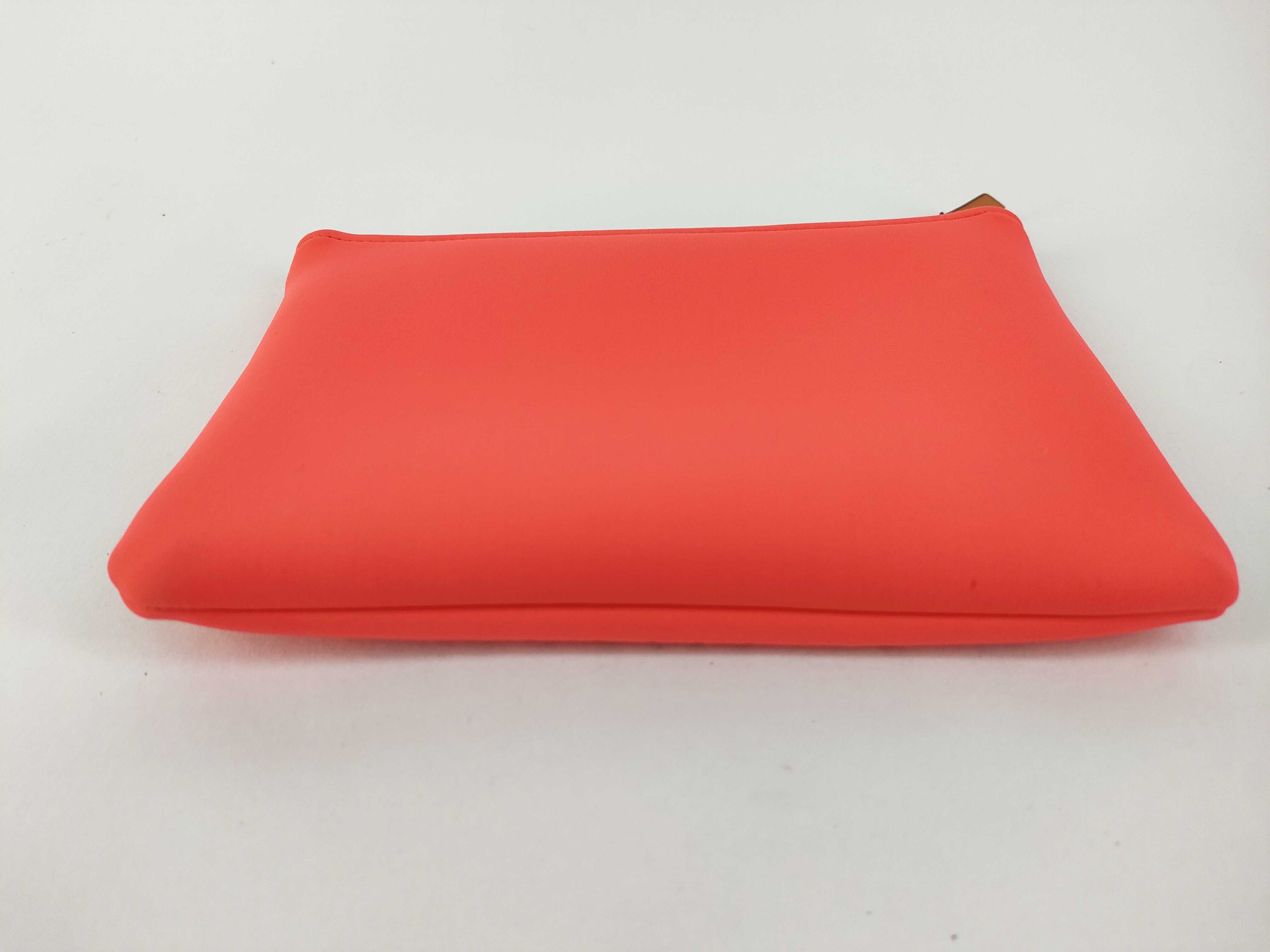 Hermes Orange Neoprene Neobain Waves Pouch PM