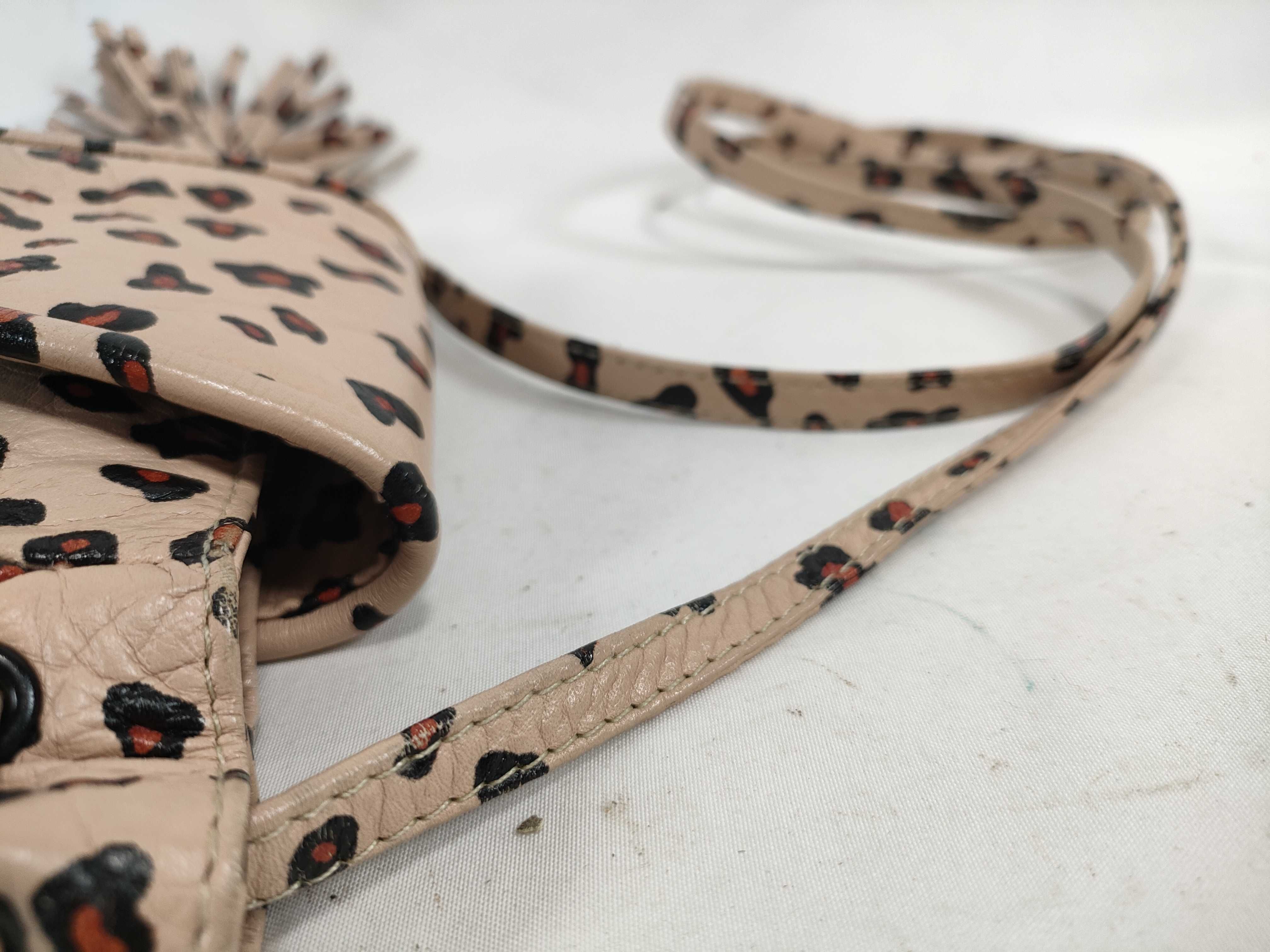 See by Chloe Mini Cherry Leopard Print Leather Crossbody Bag
