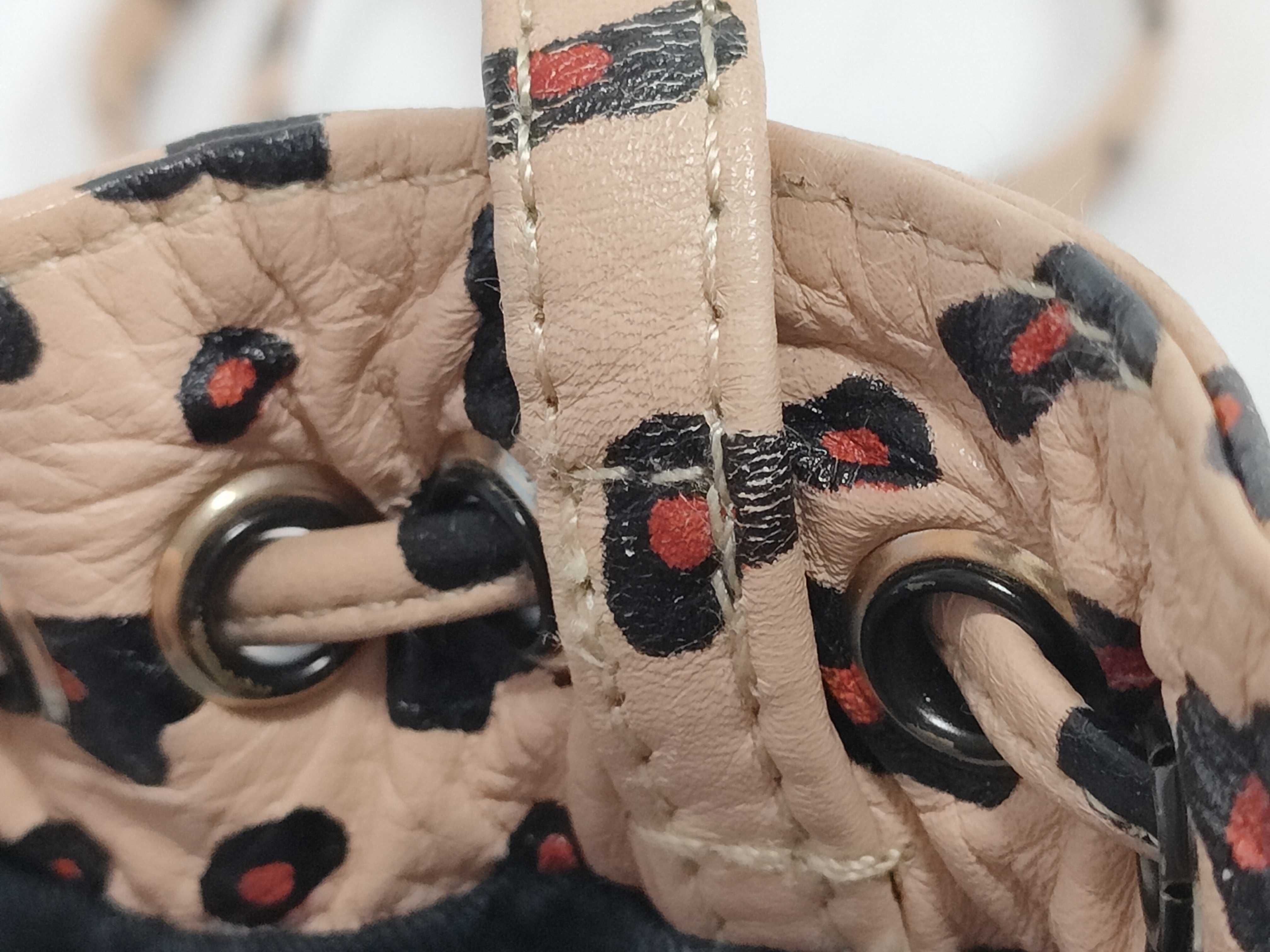 See by Chloe Mini Cherry Leopard Print Leather Crossbody Bag