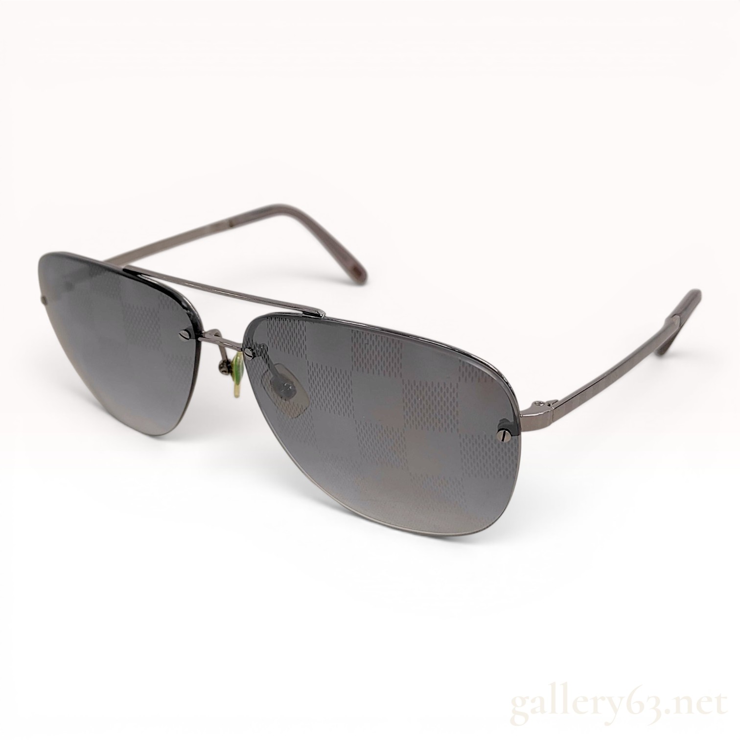Louis Vuitton Conspiration Pilote Aviator Sunglasses Z0216U