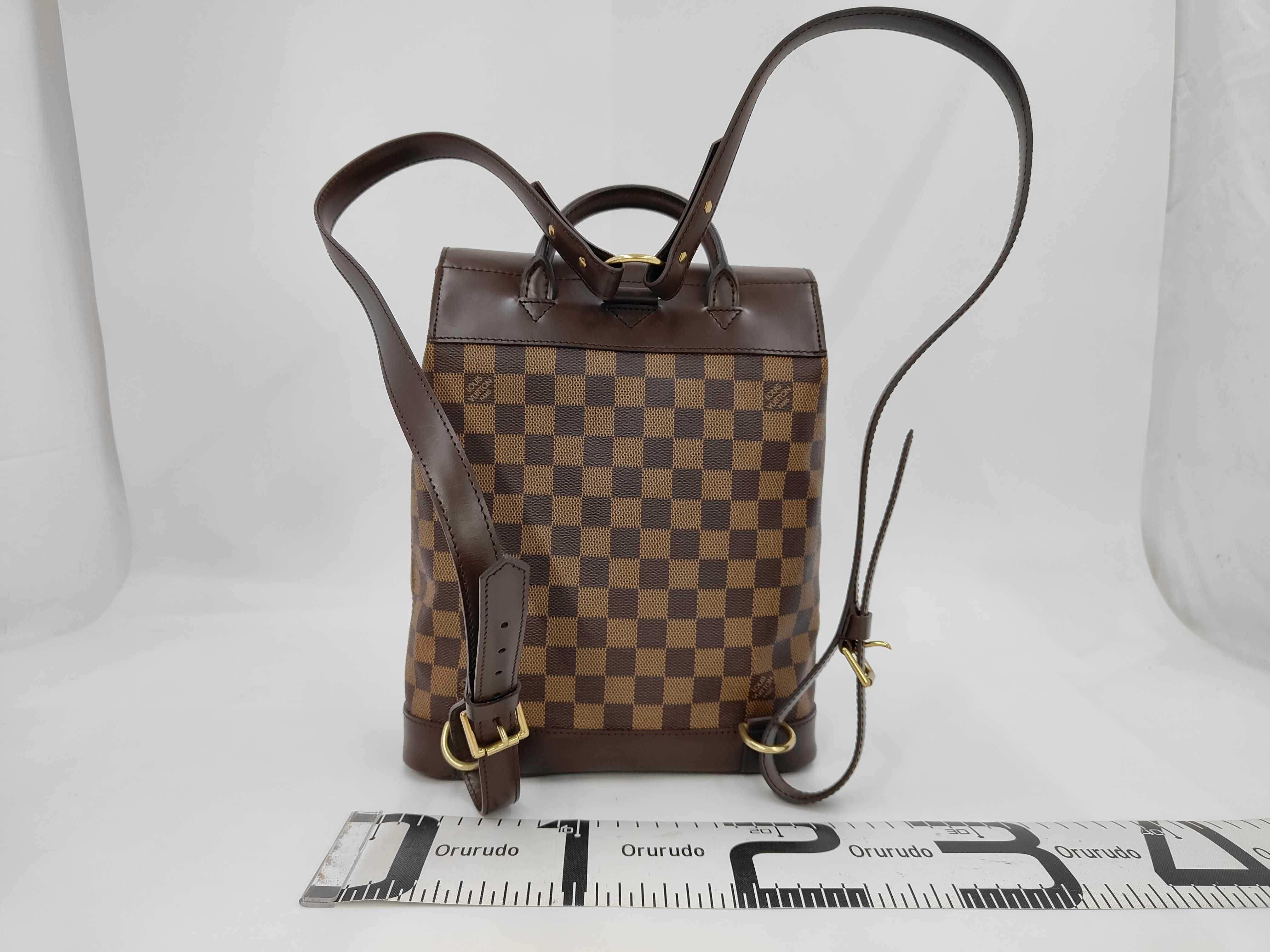 Louis Vuitton Damier Ebene Soho Backpack