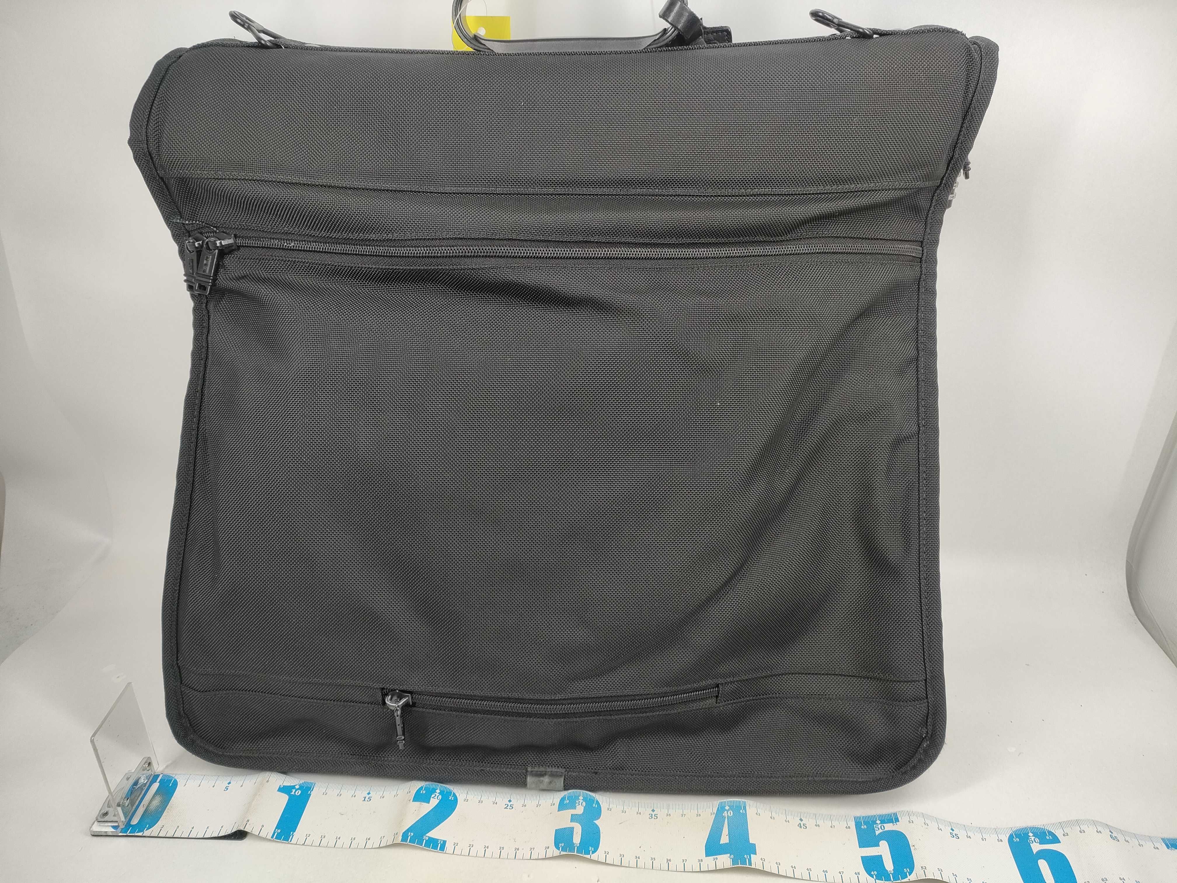 Tumi Alpha Black Ballistic Nylon Tri-Fold Garment Bag