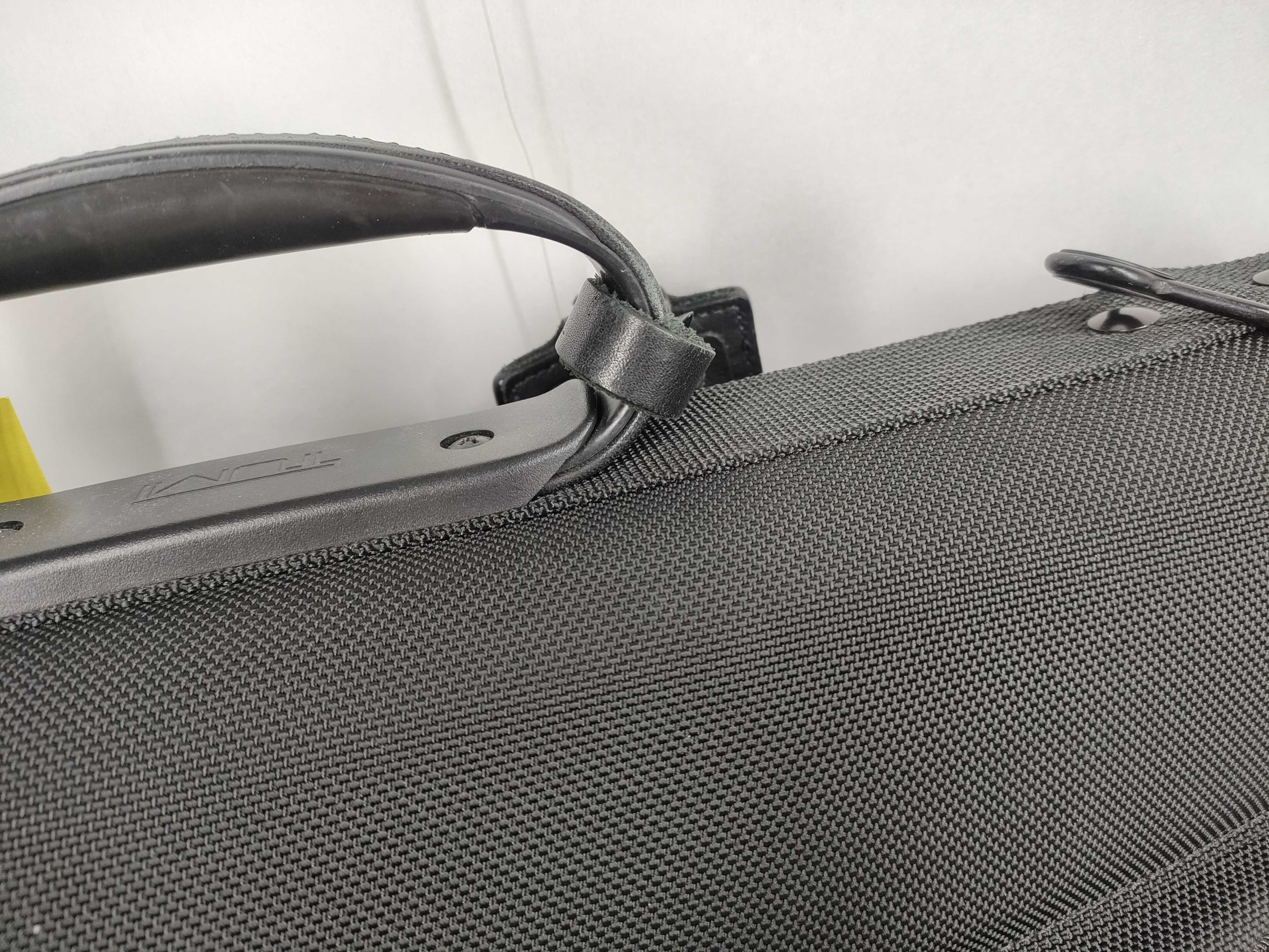 Tumi Alpha Black Ballistic Nylon Tri-Fold Garment Bag