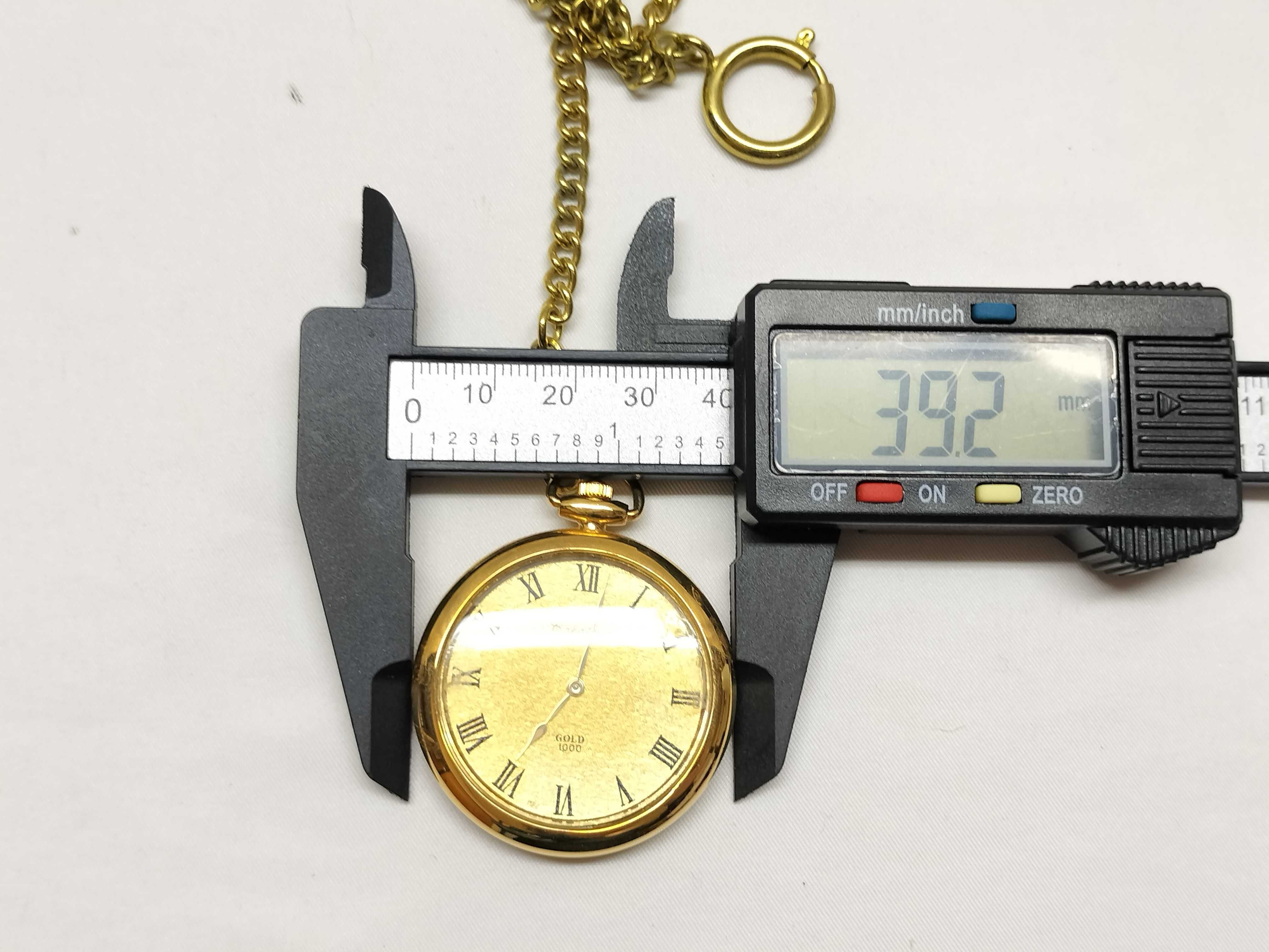 Createur Gold-Plated Fine Silver Commemorative Pocket Watch