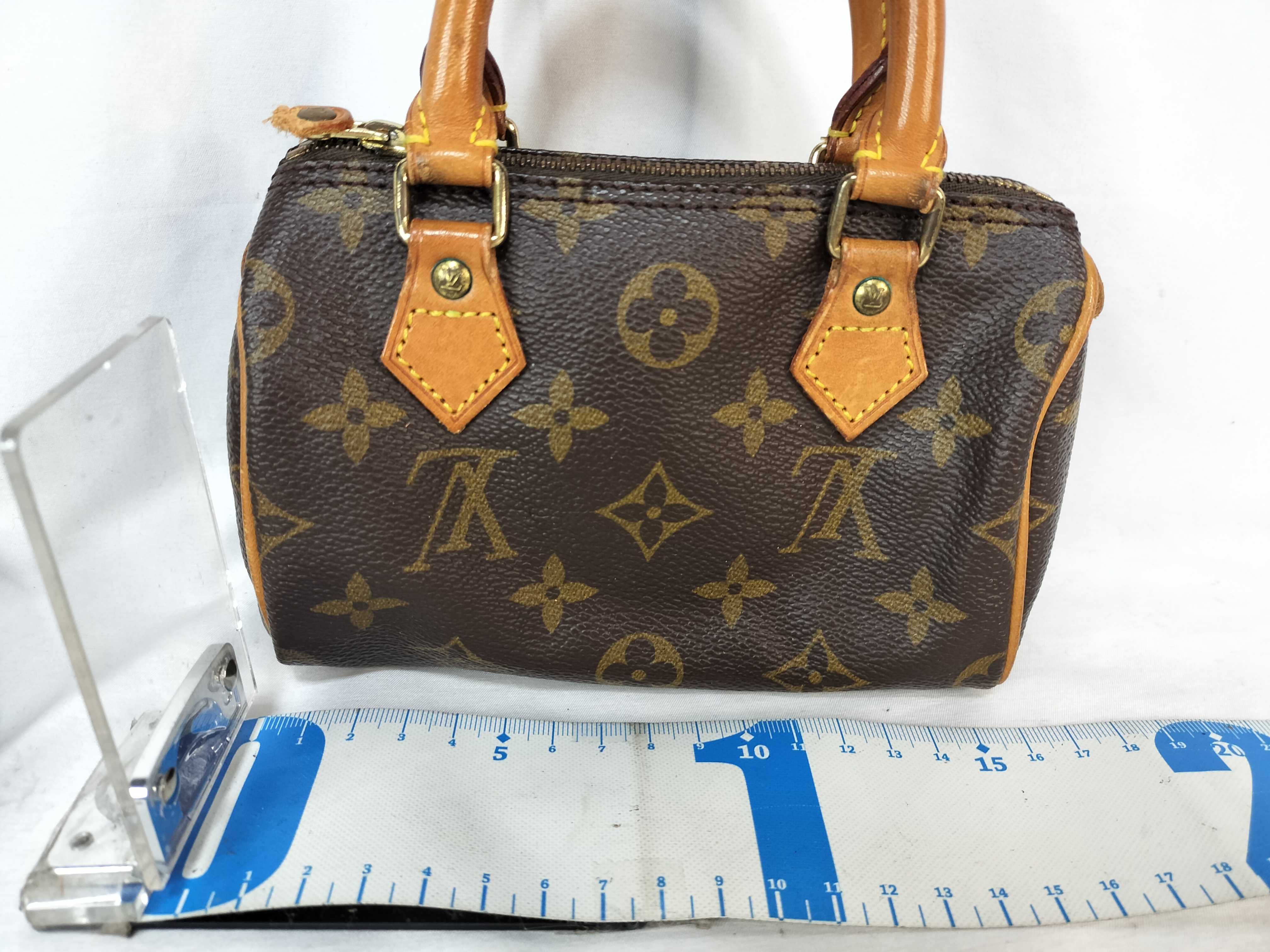Louis Vuitton Monogram Nano Speedy Mini HL Handbag with Shoulder Strap