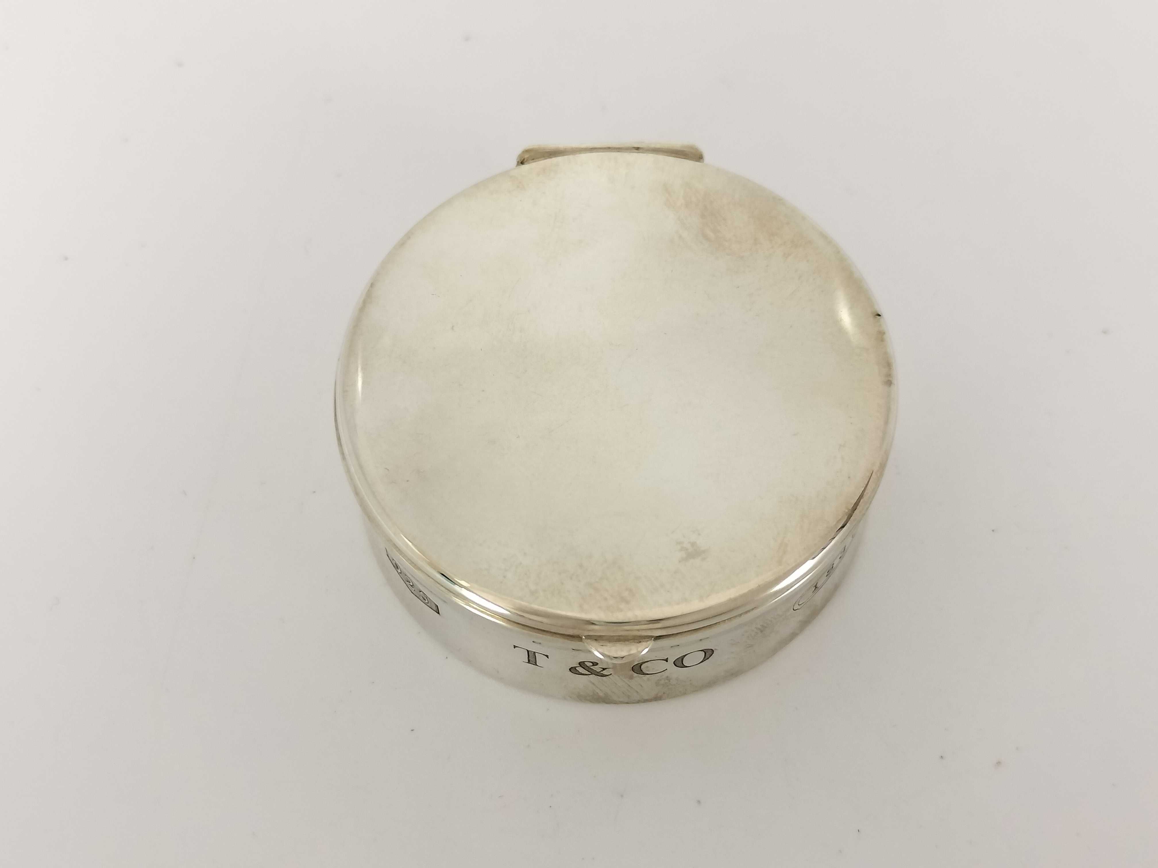 Tiffany and Co. 1837 Collection Sterling Silver Pocket Compass