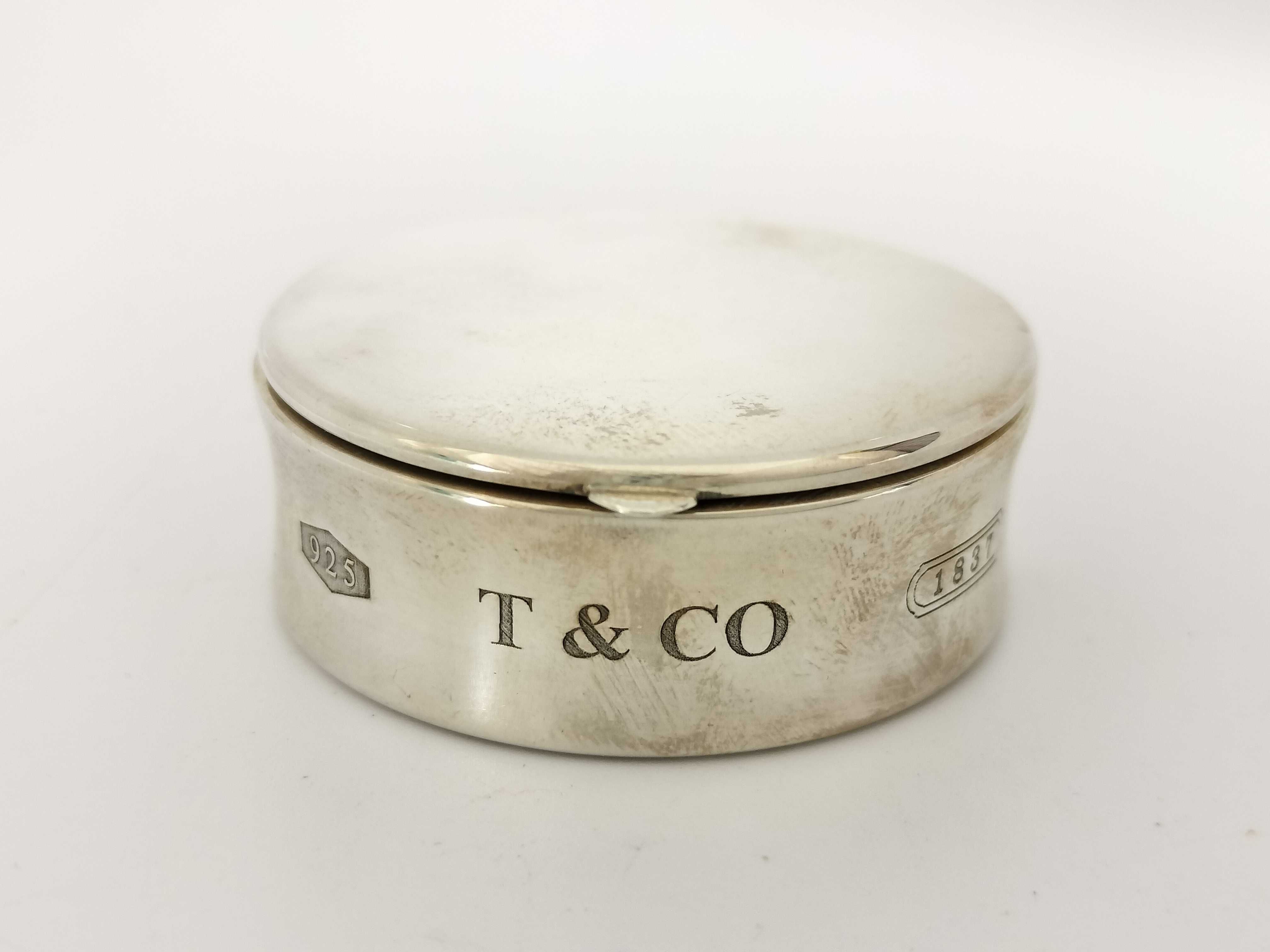 Tiffany and Co. 1837 Collection Sterling Silver Pocket Compass