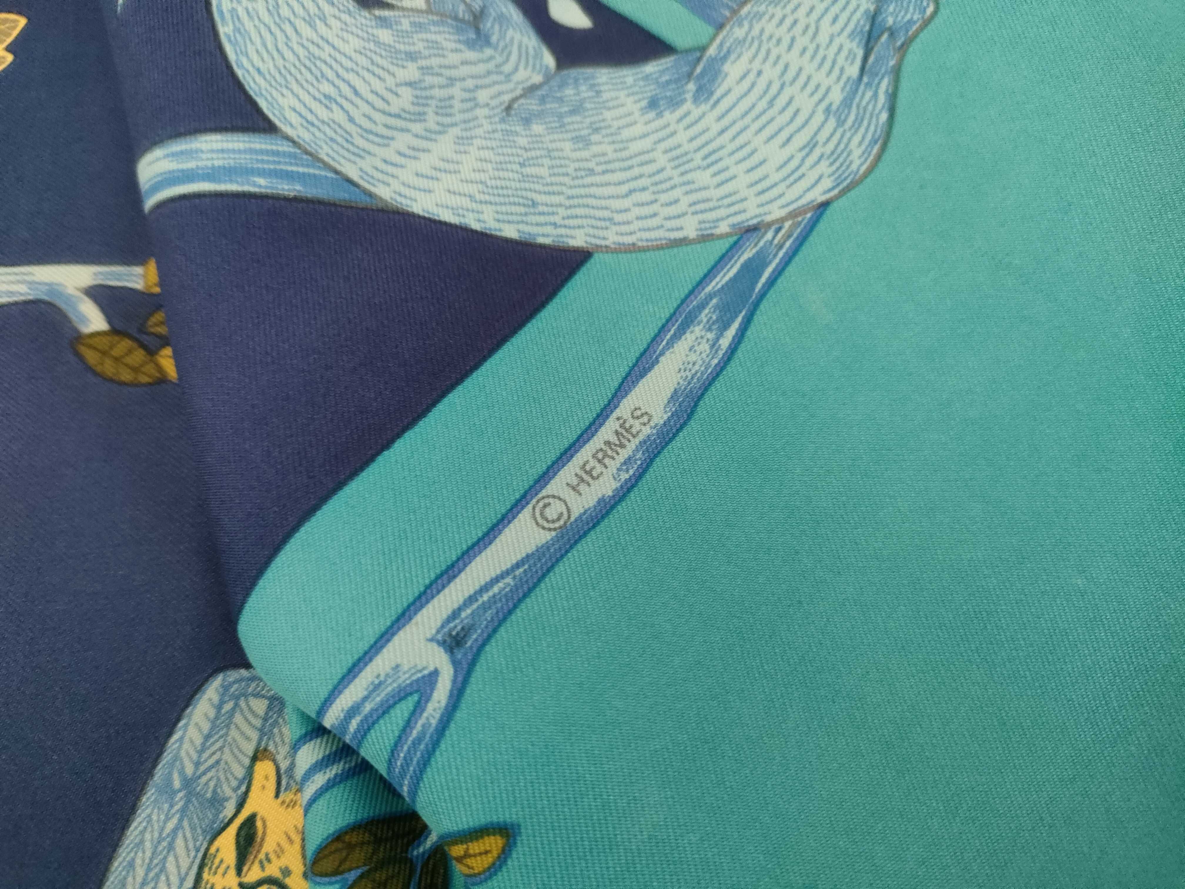Hermes Alphabet III Silk Scarf
