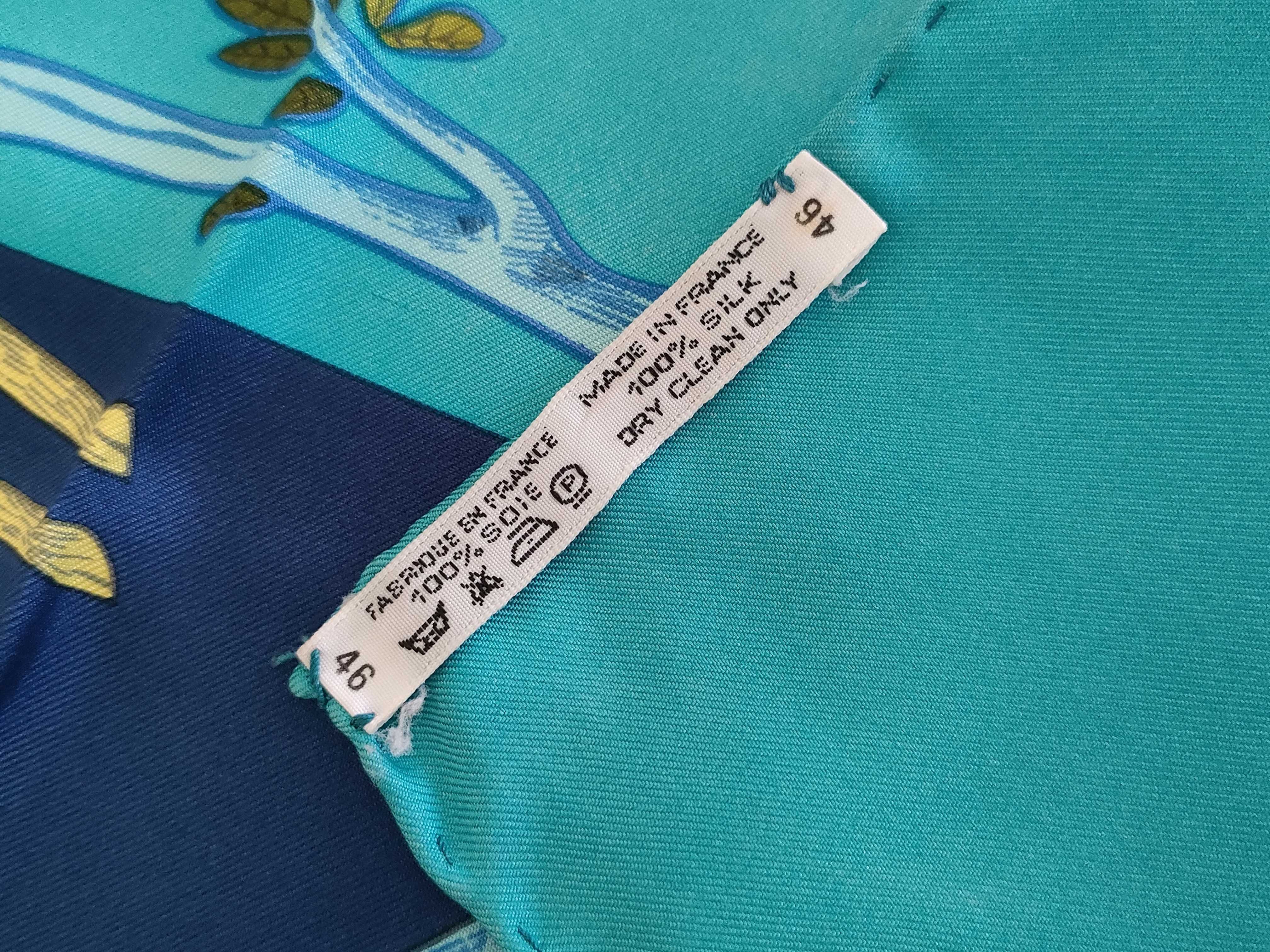 Hermes Alphabet III Silk Scarf