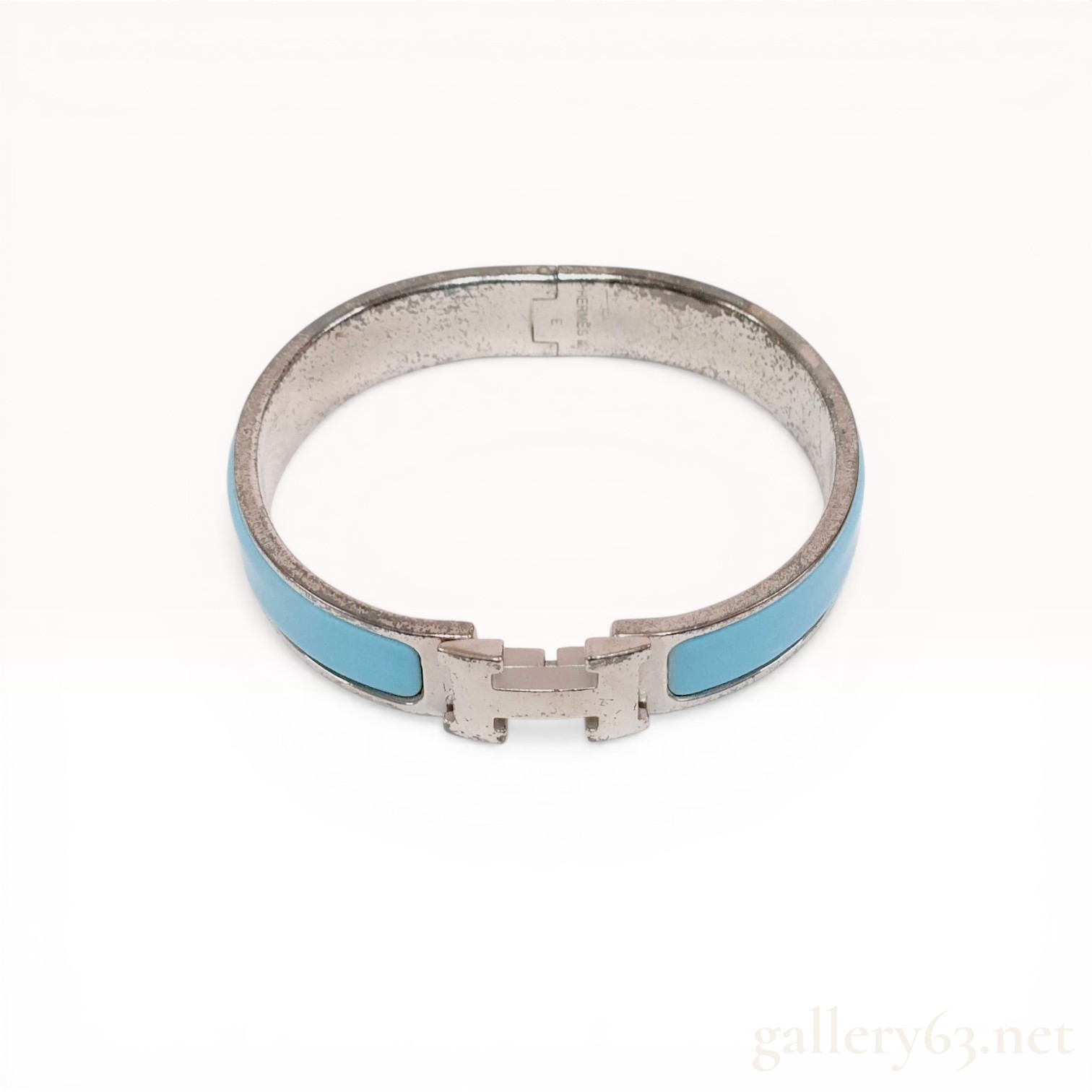 Hermes Clic H Enamel Bangle Bracelet
