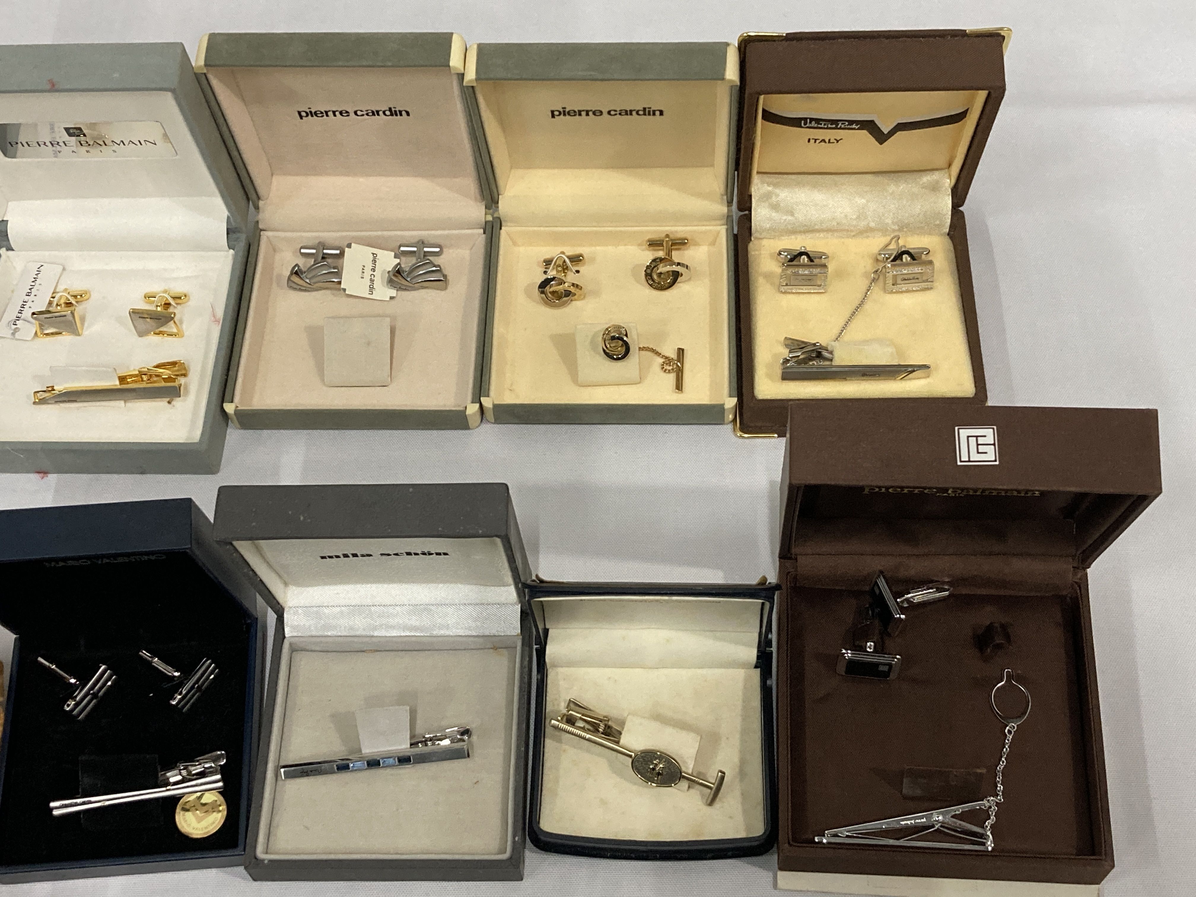 Pierre Cardin, Lancel, Balmain, etc. and Designer Men's Accessory Lot