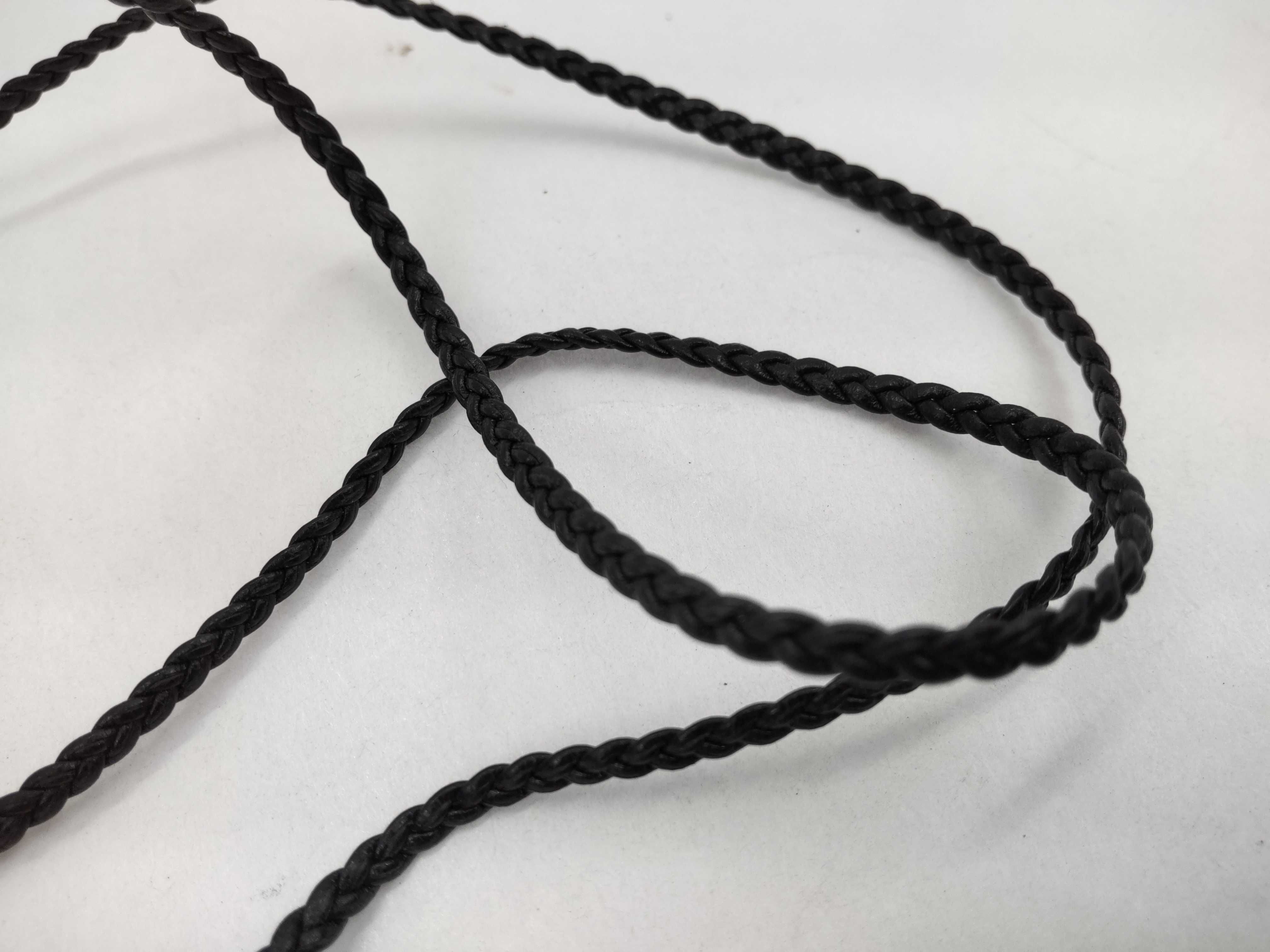 Sterling Silver Cowboy Boot Pendant Braided Cord Necklace