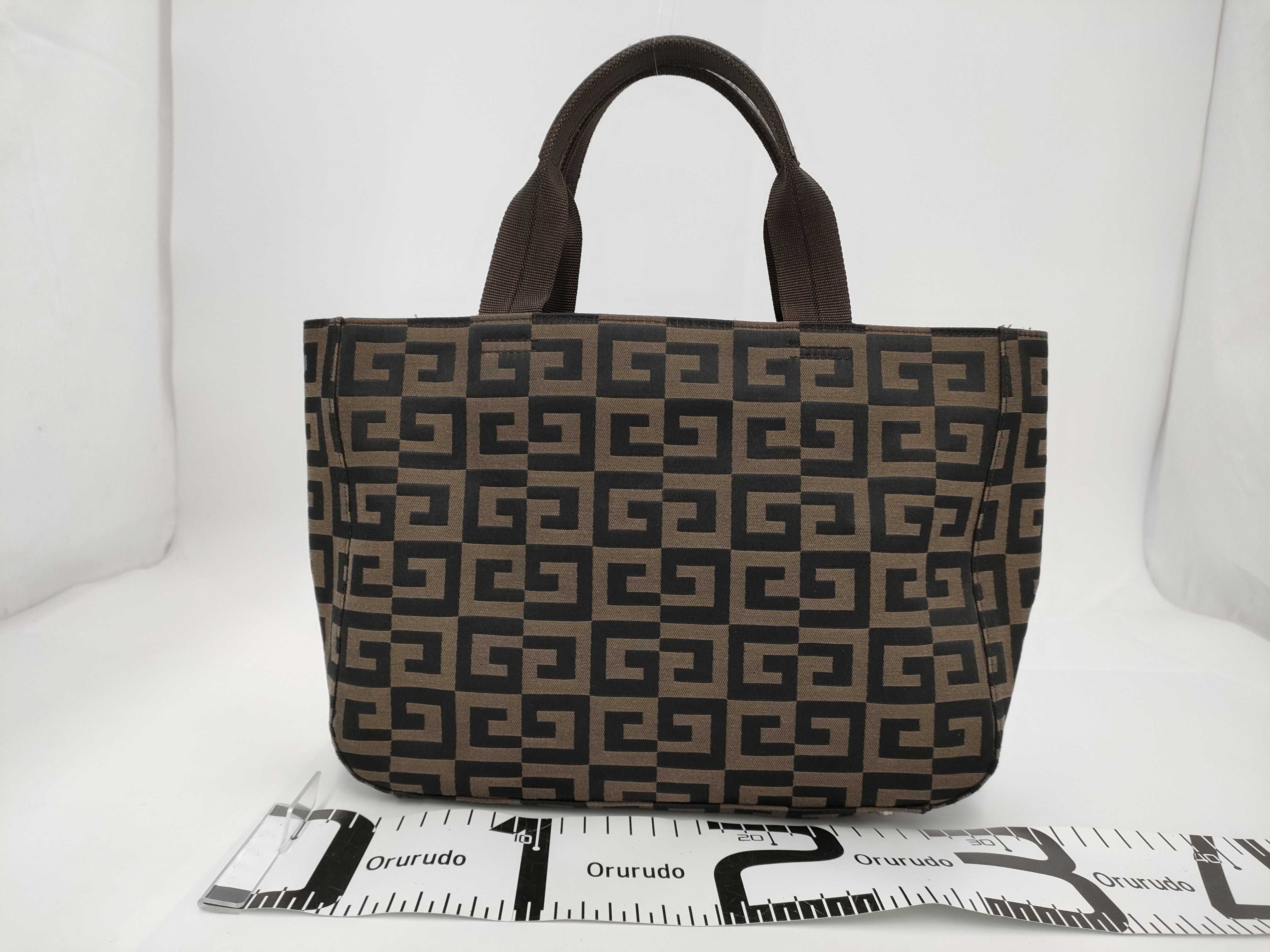Givenchy Monogram Canvas Tote Bag