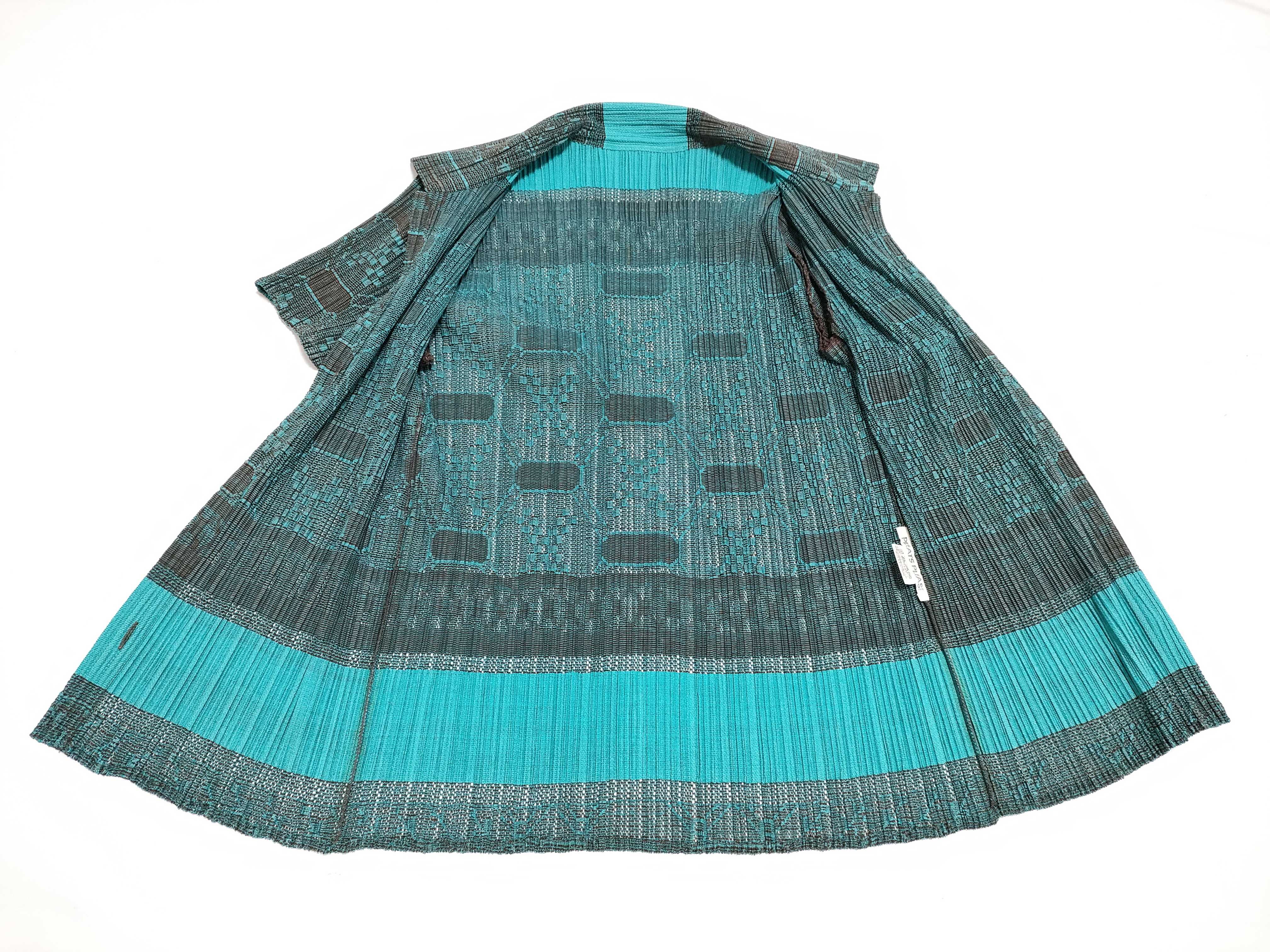 Pleats Please Issey Miyake Patterned Short-Sleeved Pleated Shirt
