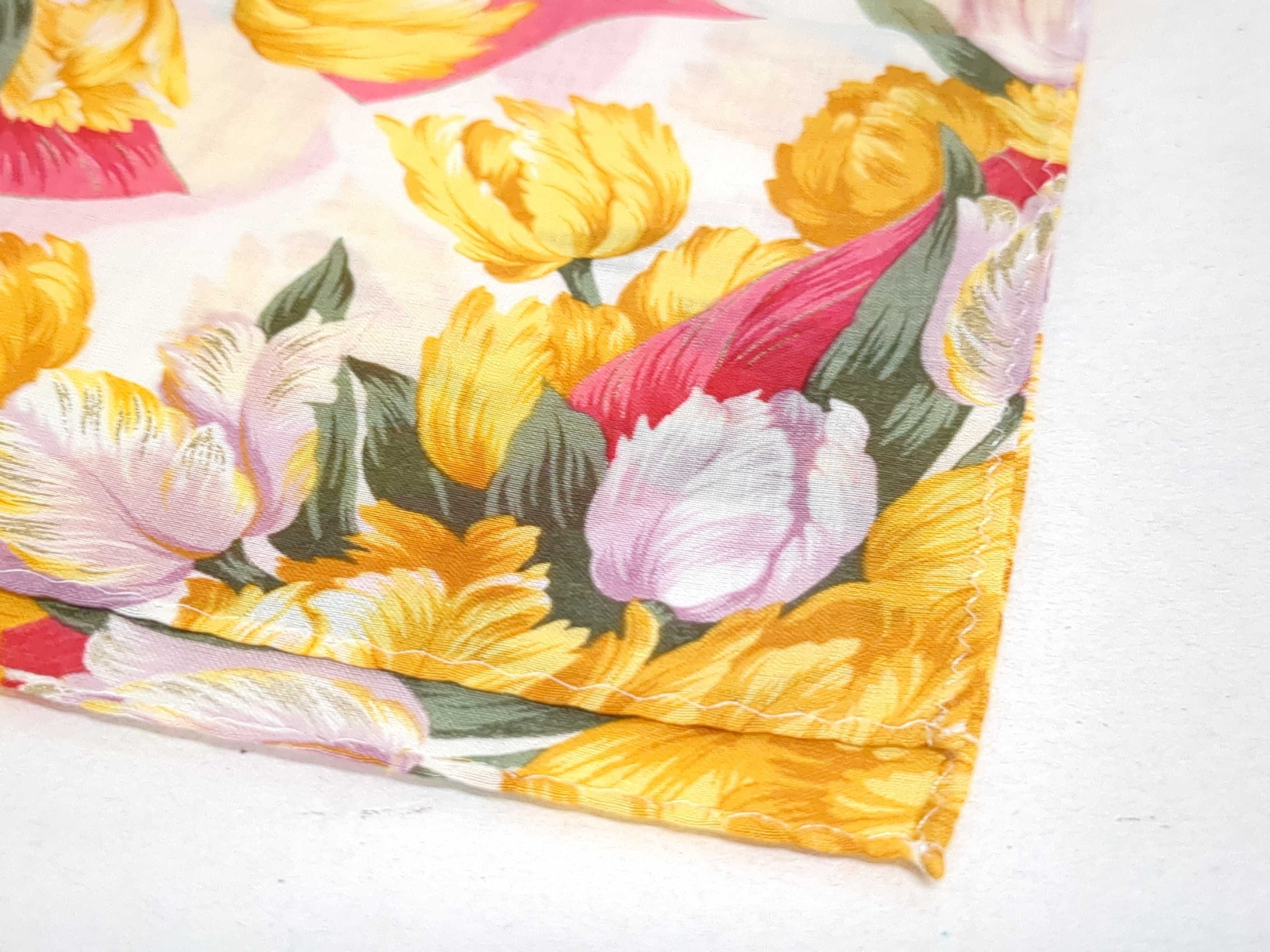 Five Vintage Designer Scarves Fendi and Christian Dior