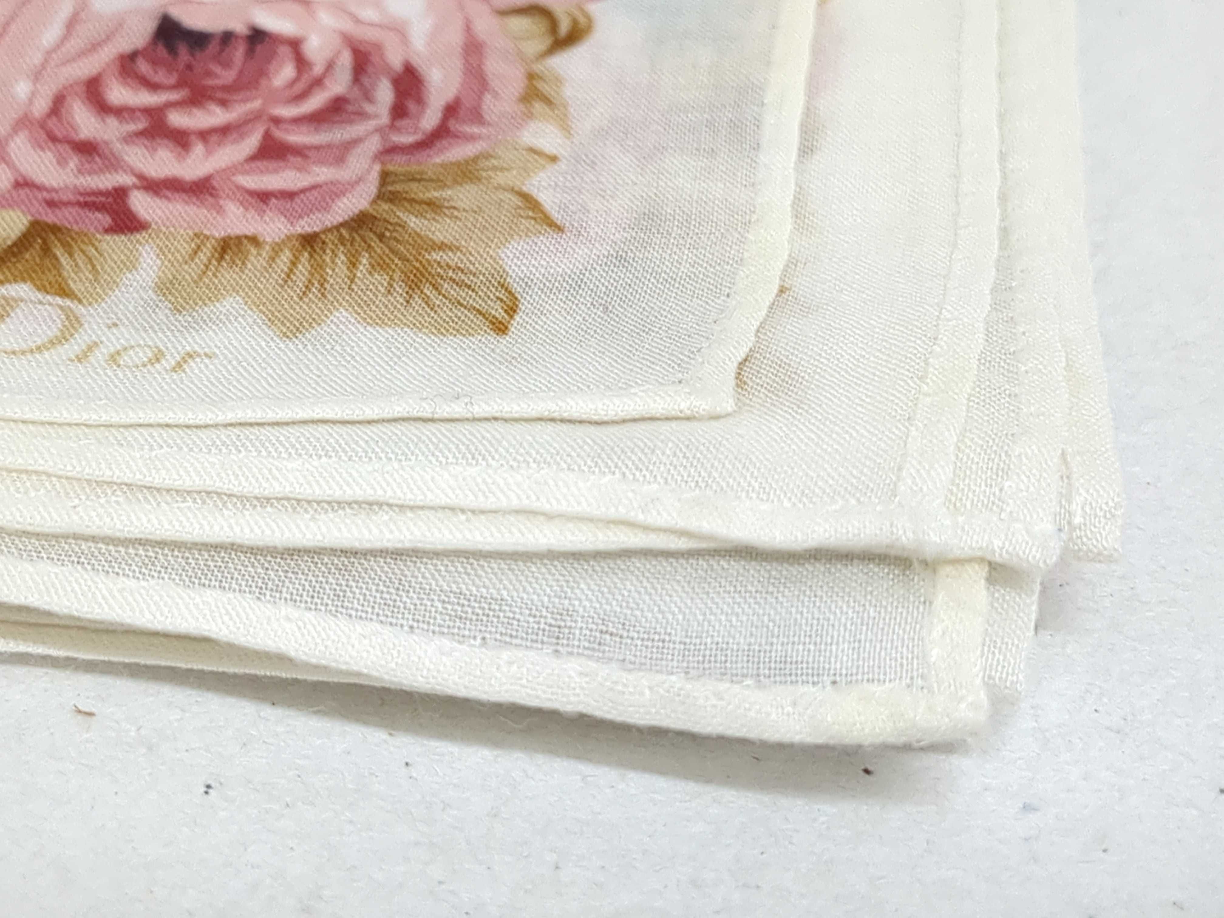 Five Vintage Designer Scarves Fendi and Christian Dior