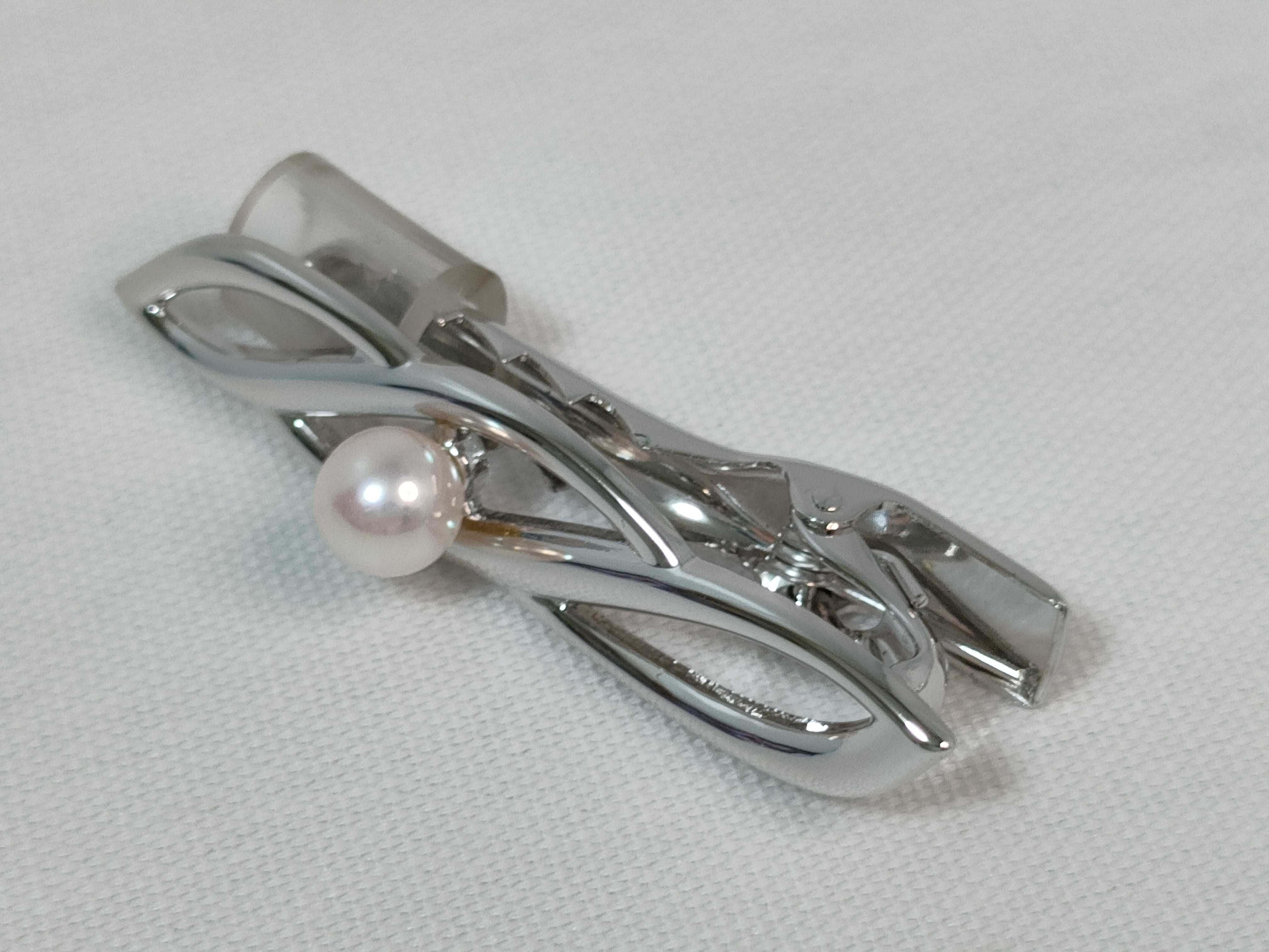 Two Mikimoto Silver and Cultured Pearl Jewelry Items