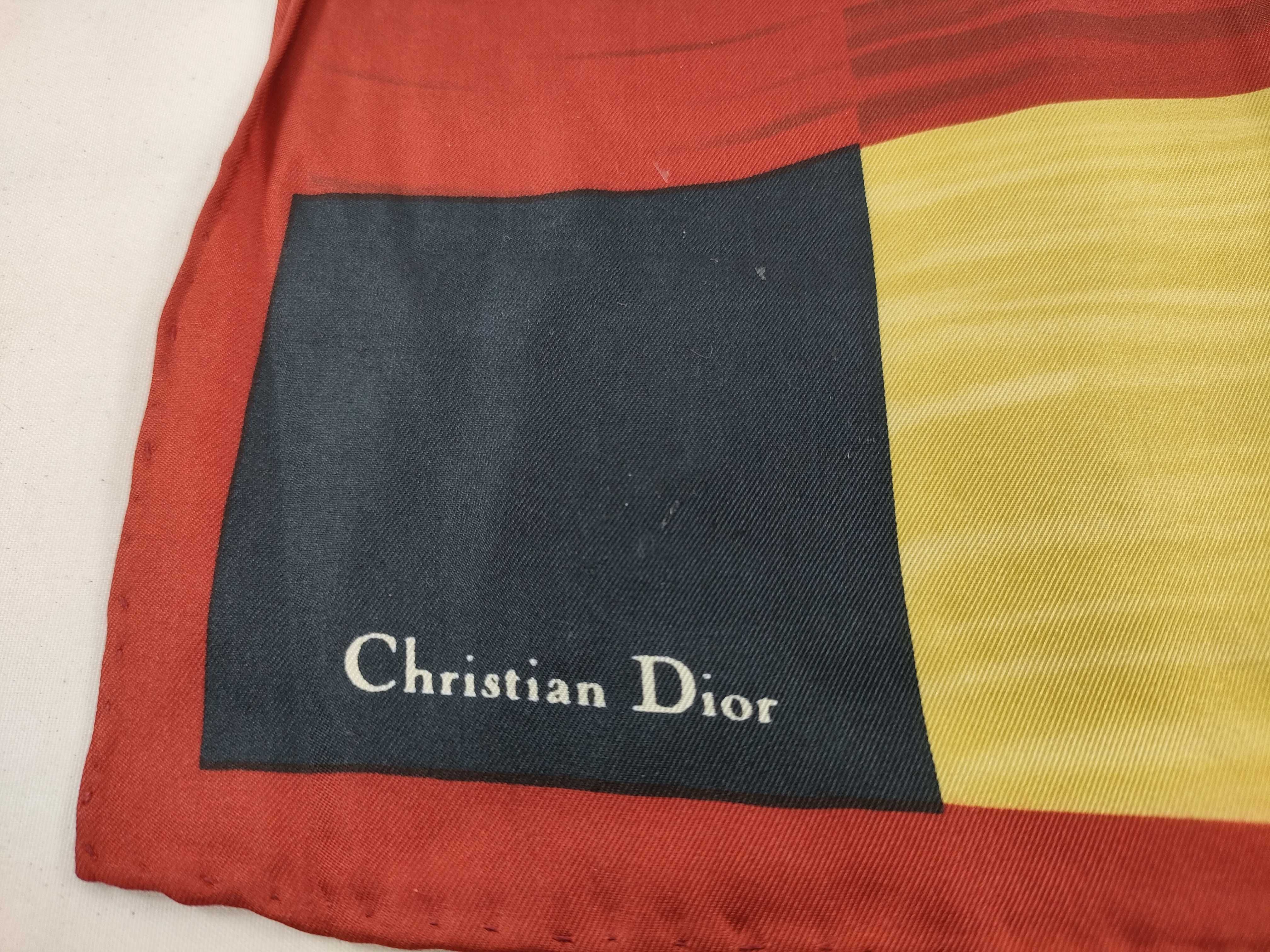 Christian Dior Fahrenheit Silk Pocket Square