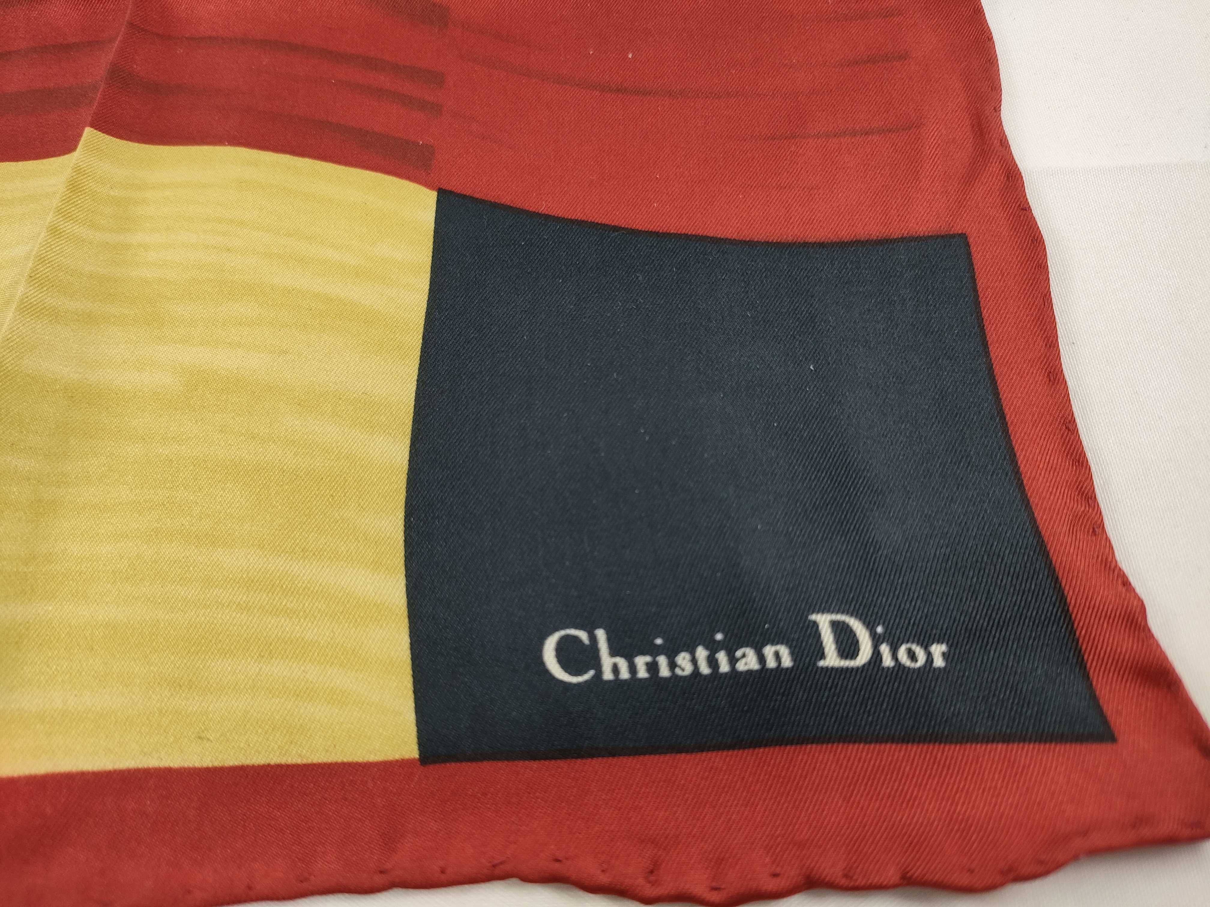 Christian Dior Fahrenheit Silk Pocket Square