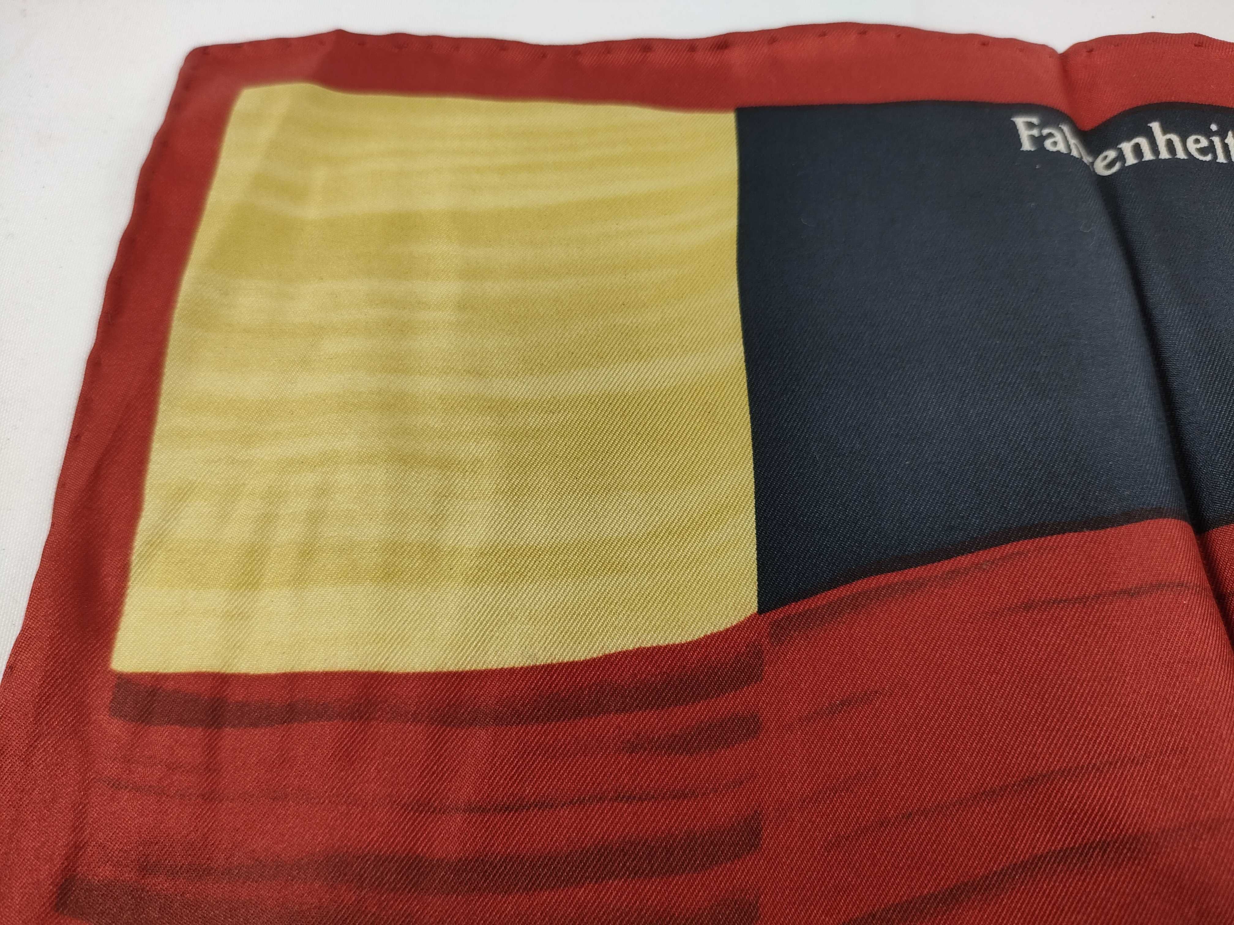 Christian Dior Fahrenheit Silk Pocket Square