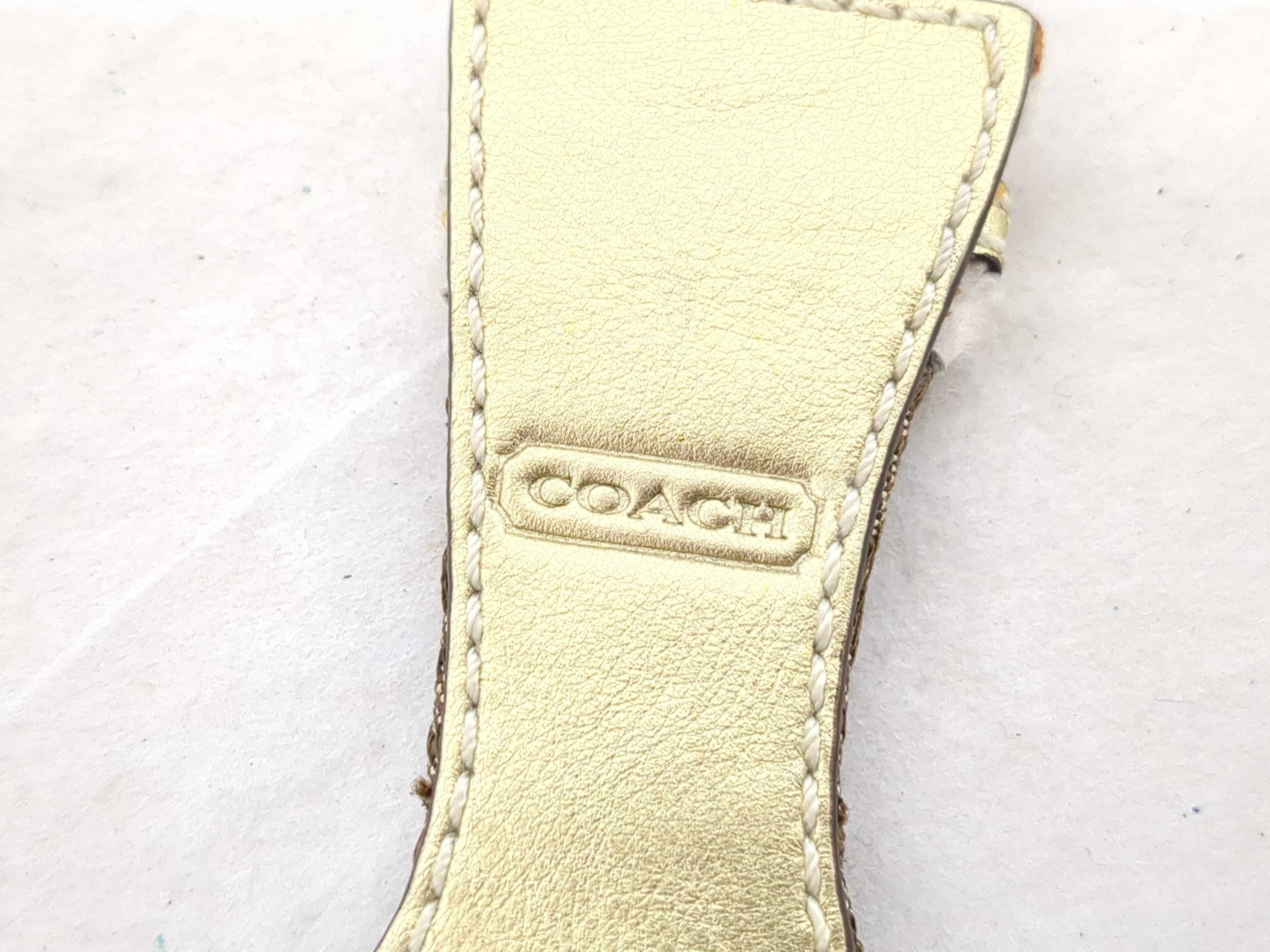A Group of Designer Personal Accessories Including Coach Keychains and a 4C Card Holder w/Box