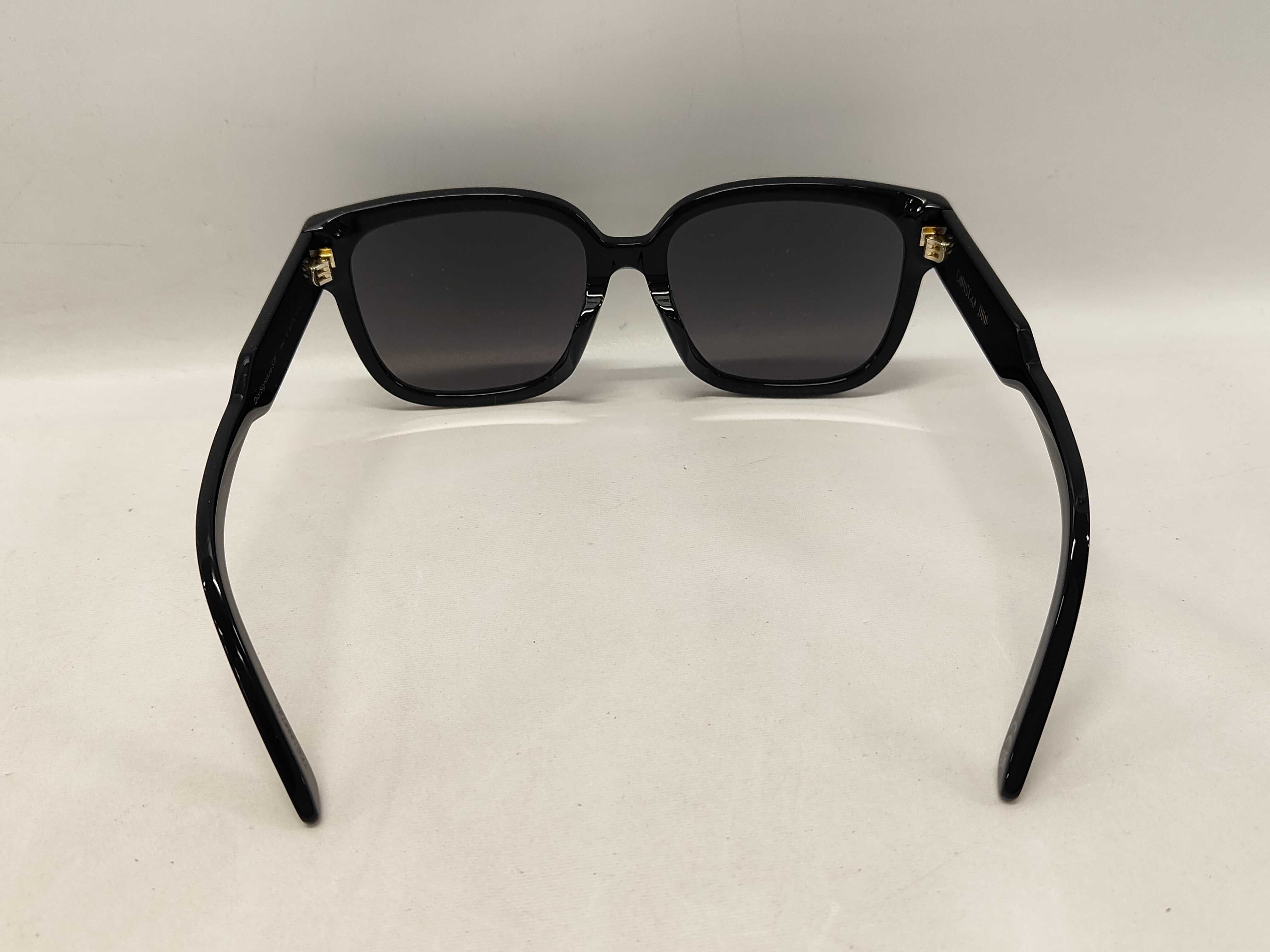 Christian Dior DiorSignature S7F Black Acetate Square Sunglasses with Box