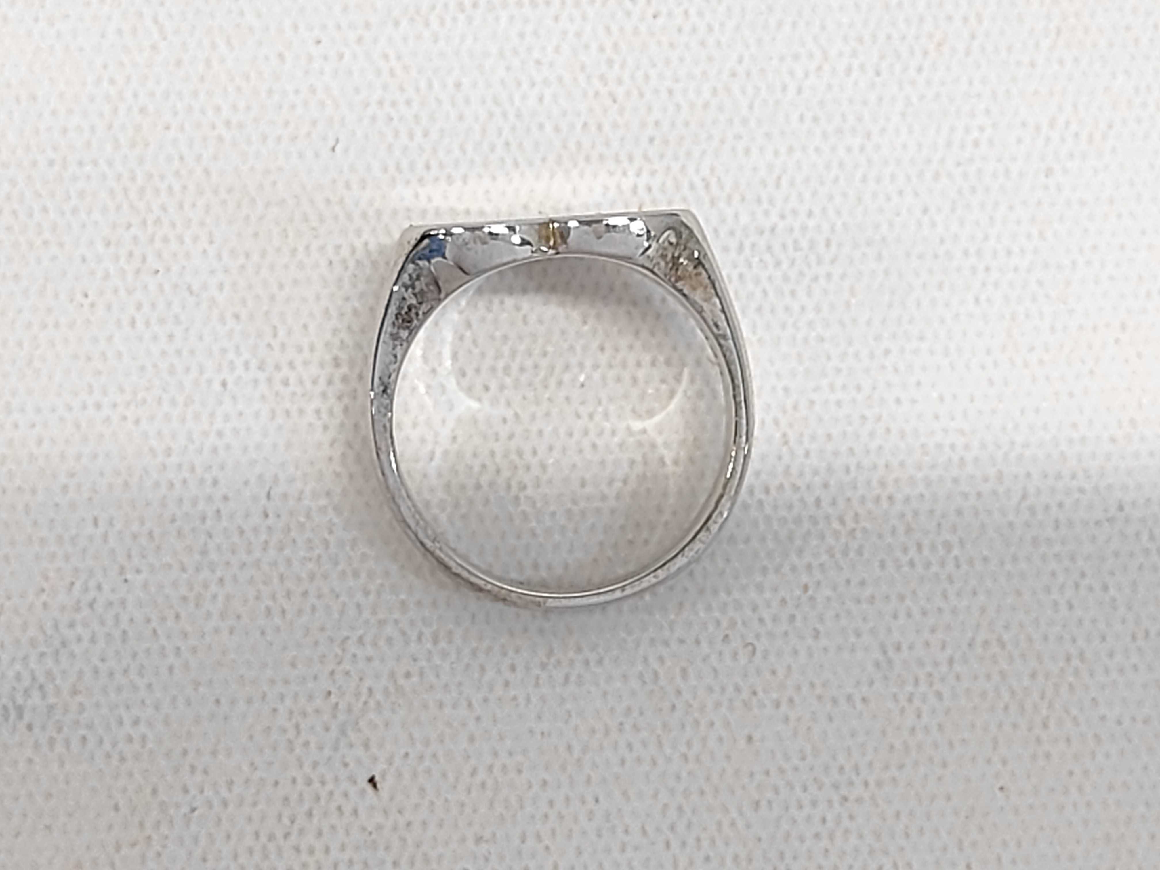 Tom Wood Sterling Silver Heart Signet Ring